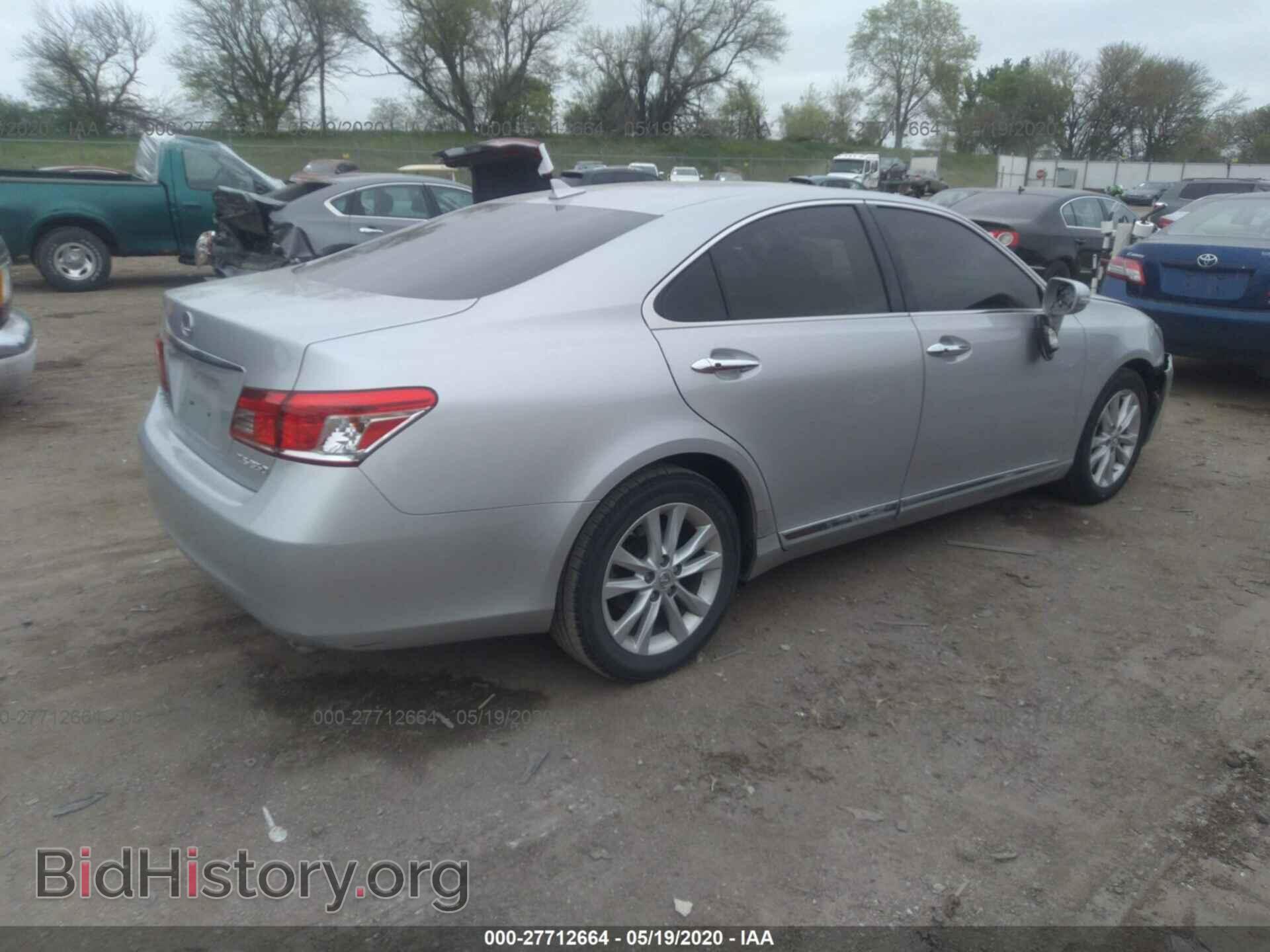 2010 LEXUS ES 350 - VIN: JTHBK1EG6A2368007 - Фото 4