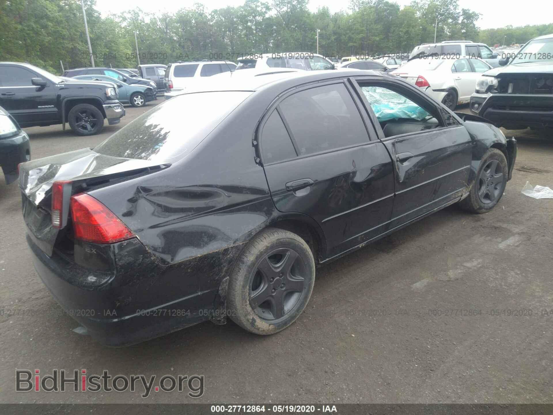 2005 HONDA CIVIC - VIN: 1HGES25785L010140 - Фото 4