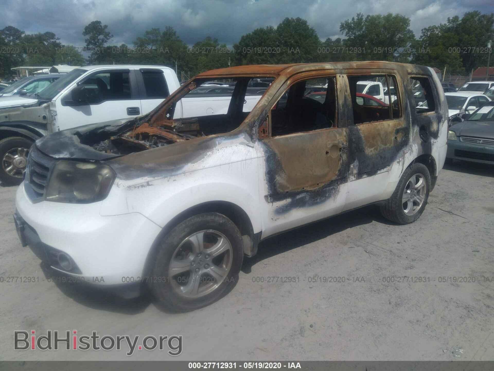 2013 HONDA PILOT - VIN: 5FNYF4H45DB077583 - Фото 2