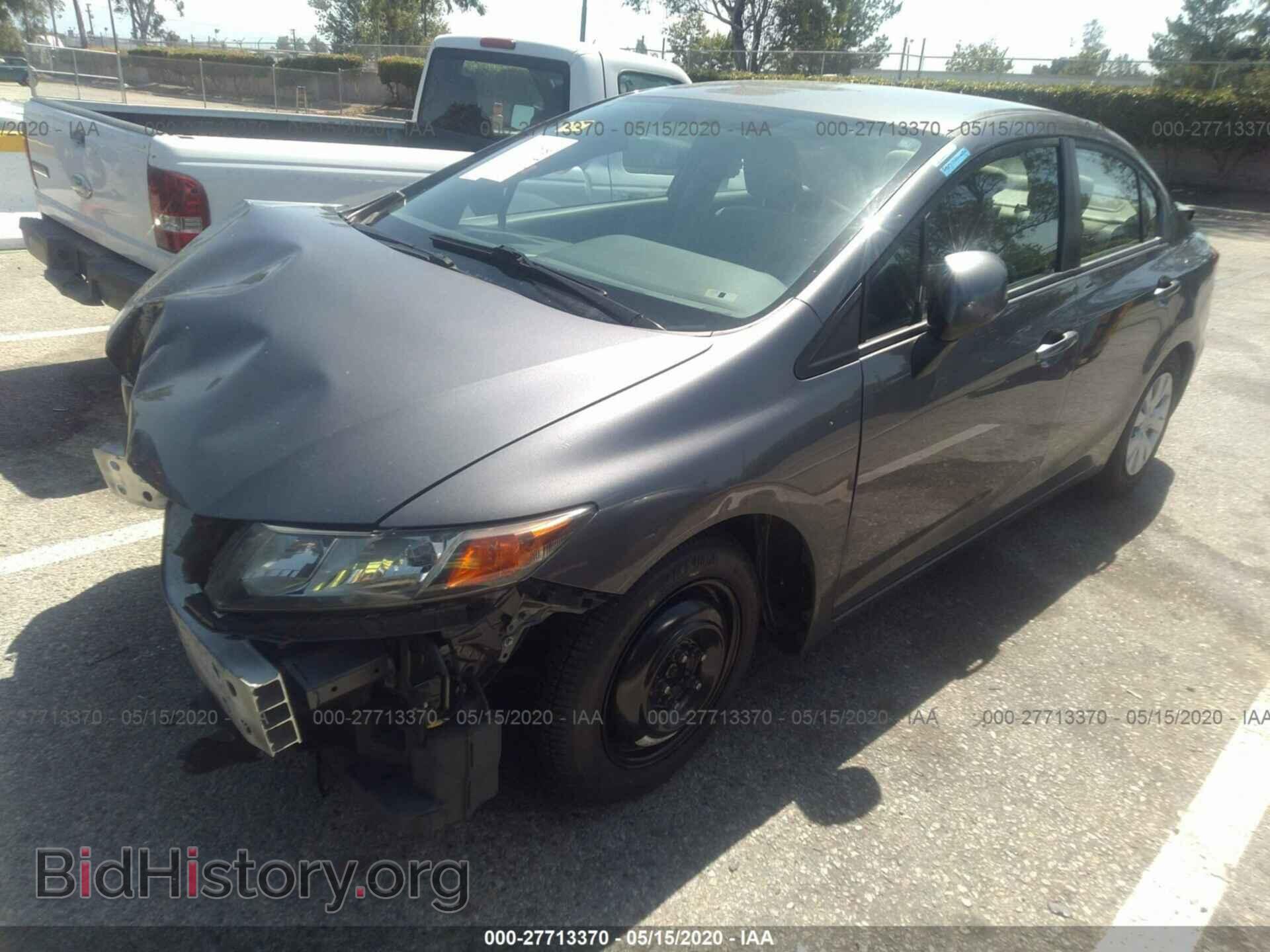 2012 HONDA CIVIC - VIN: 19XFB2F52CE371689 - Фото 2