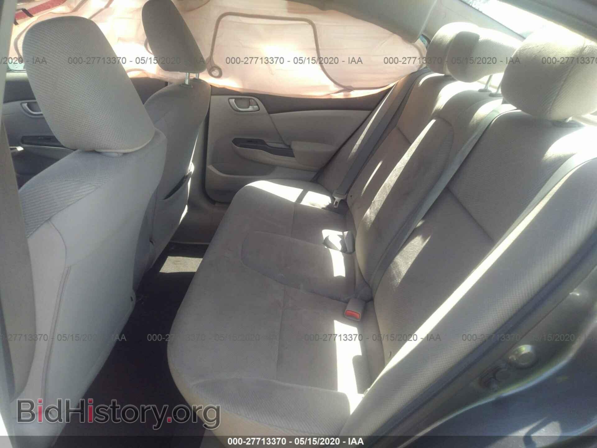 2012 HONDA CIVIC - VIN: 19XFB2F52CE371689 - Фото 8