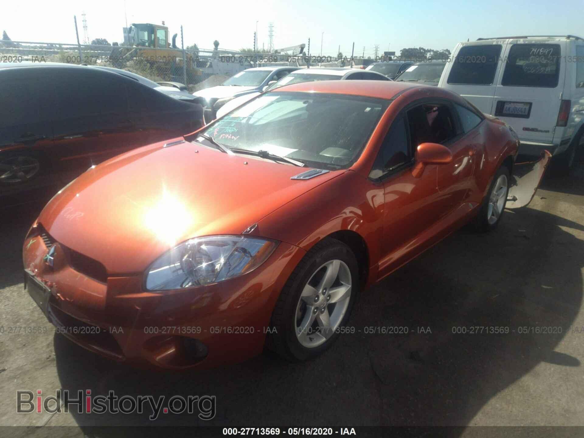 2008 MITSUBISHI ECLIPSE - VIN: 4A3AK24F38E033546 - Фото 2