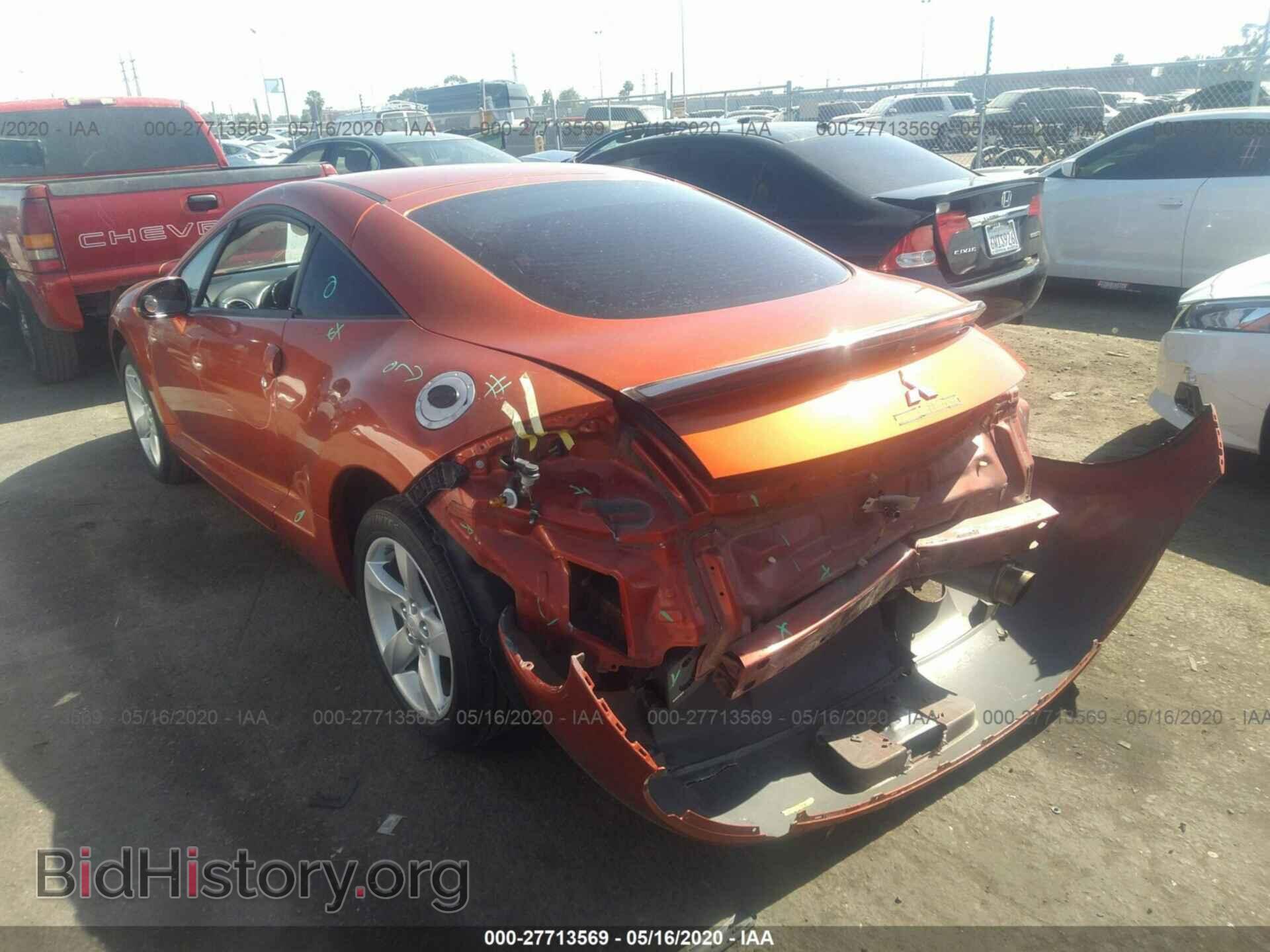2008 MITSUBISHI ECLIPSE - VIN: 4A3AK24F38E033546 - Фото 3