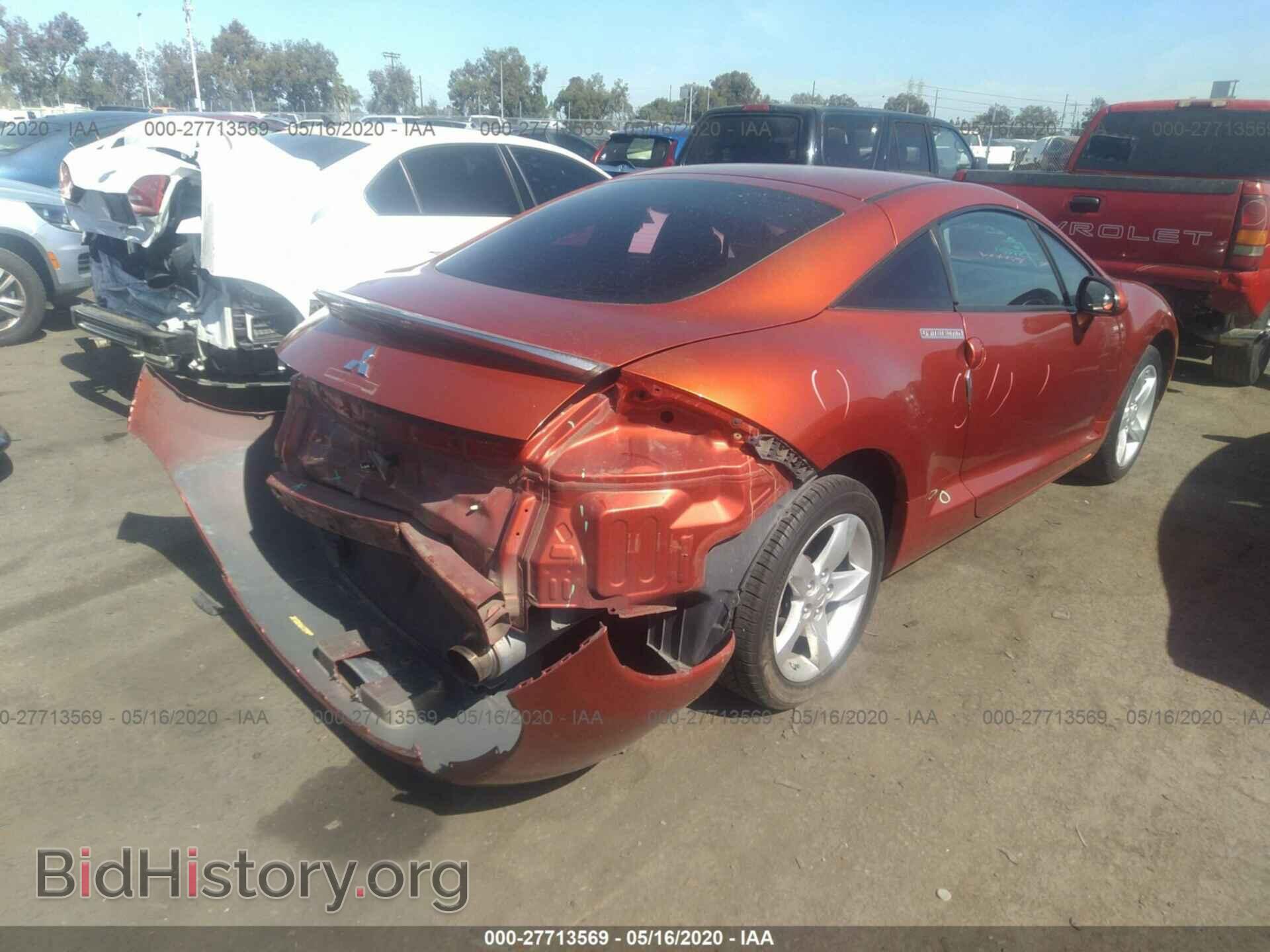 2008 MITSUBISHI ECLIPSE - VIN: 4A3AK24F38E033546 - Фото 4