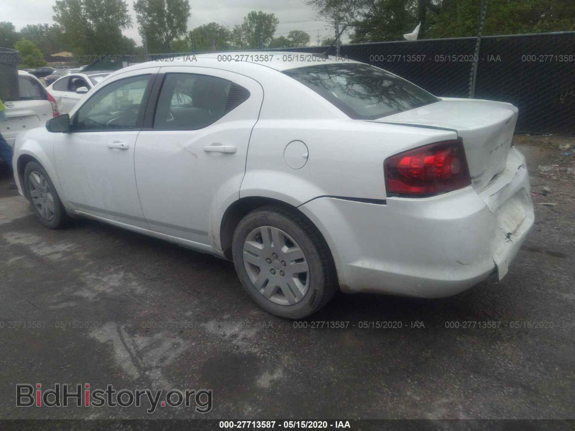 2013 DODGE AVENGER - VIN: 1C3CDZAB0DN752705 - Фото 3
