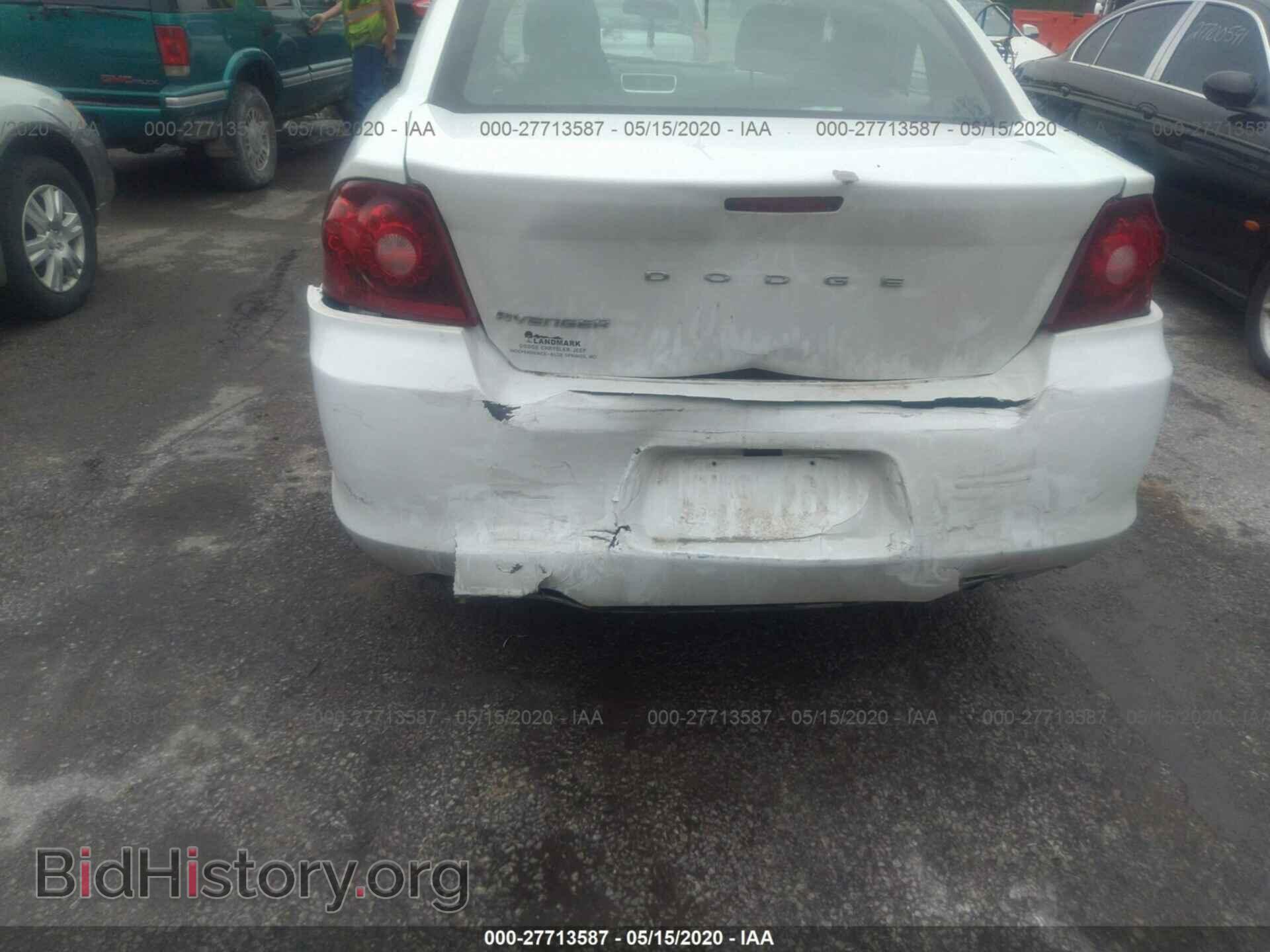 2013 DODGE AVENGER - VIN: 1C3CDZAB0DN752705 - Фото 6
