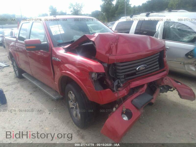 2012 Ford F150 Supercrew (VIN 1FTFW1CF4CFB94225) — фото 1 из 10, IAAI, повреждение: передняя часть