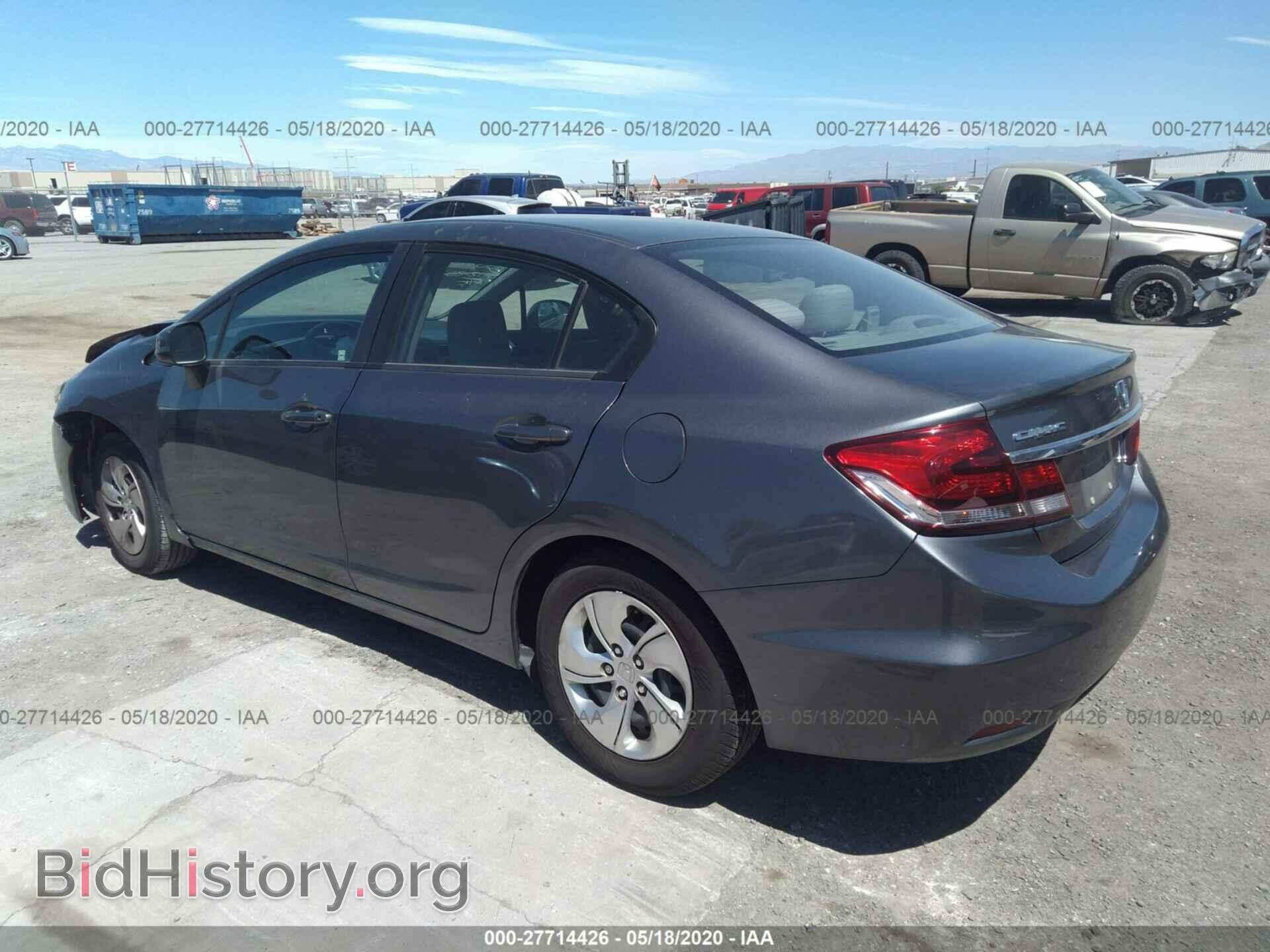 2013 HONDA CIVIC - VIN: 19XFB2F56DE018583 - Фото 3