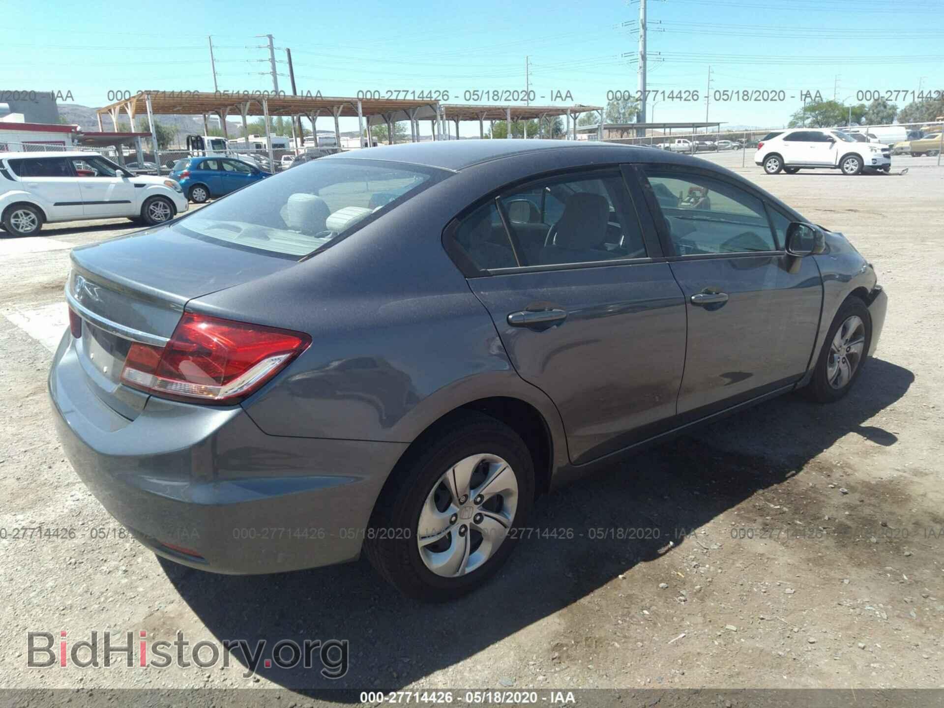 2013 HONDA CIVIC - VIN: 19XFB2F56DE018583 - Фото 4