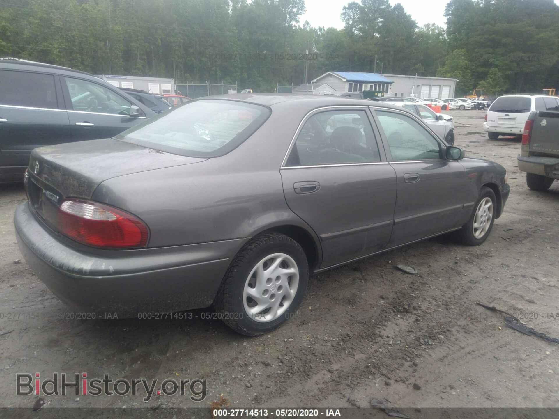 2001 MAZDA 626 - VIN: 1YVGF22C615213257 - Фото 4