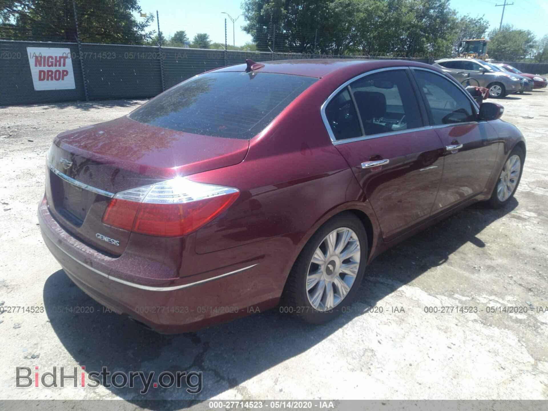 2009 HYUNDAI GENESIS - VIN: KMHGC46E29U021255 - Фото 4