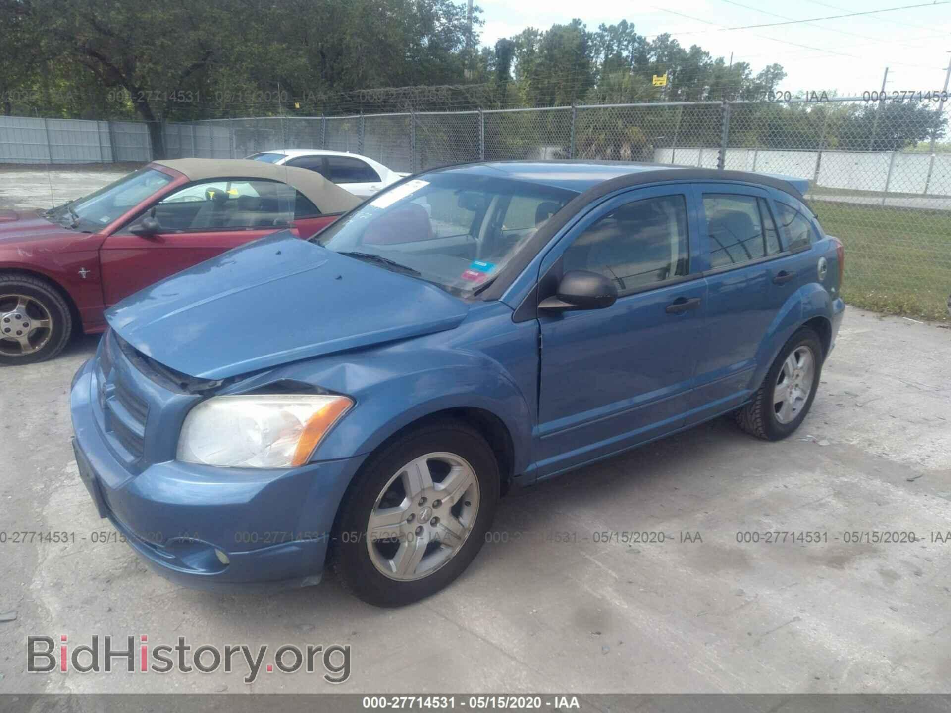 2007 DODGE CALIBER - VIN: 1B3HB48B47D259122 - Фото 2