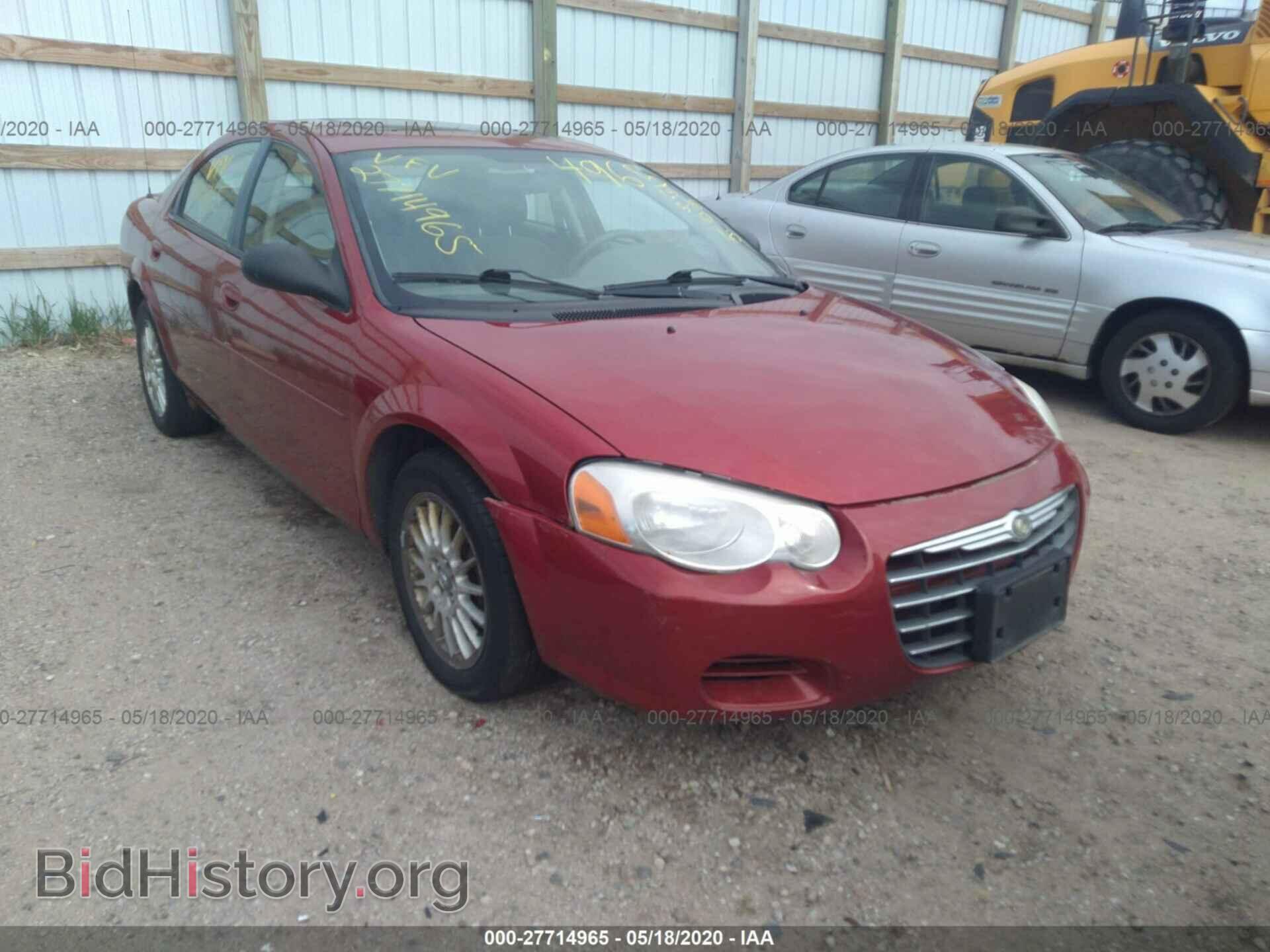 Photo 1C3EL56R34N345231 - CHRYSLER SEBRING 2004