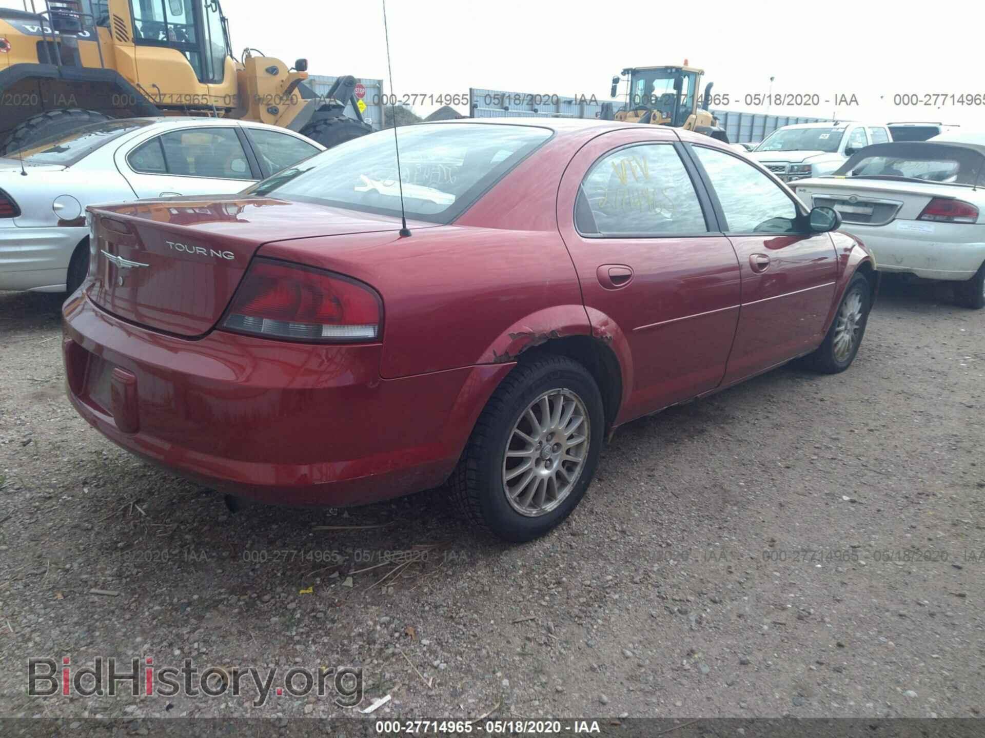 2004 CHRYSLER SEBRING - VIN: 1C3EL56R34N345231 - Фото 4