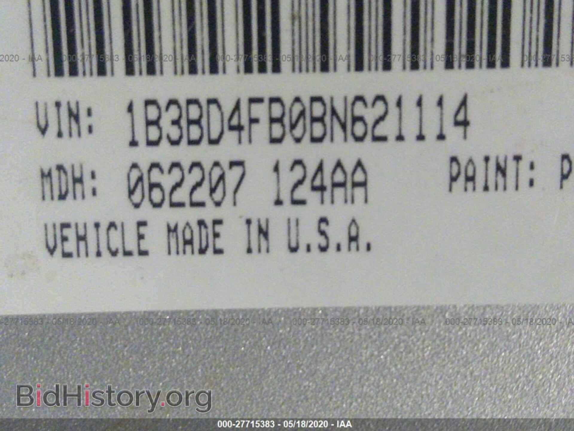 2011 DODGE AVENGER - VIN: 1B3BD4FB0BN621114 - Photo 9