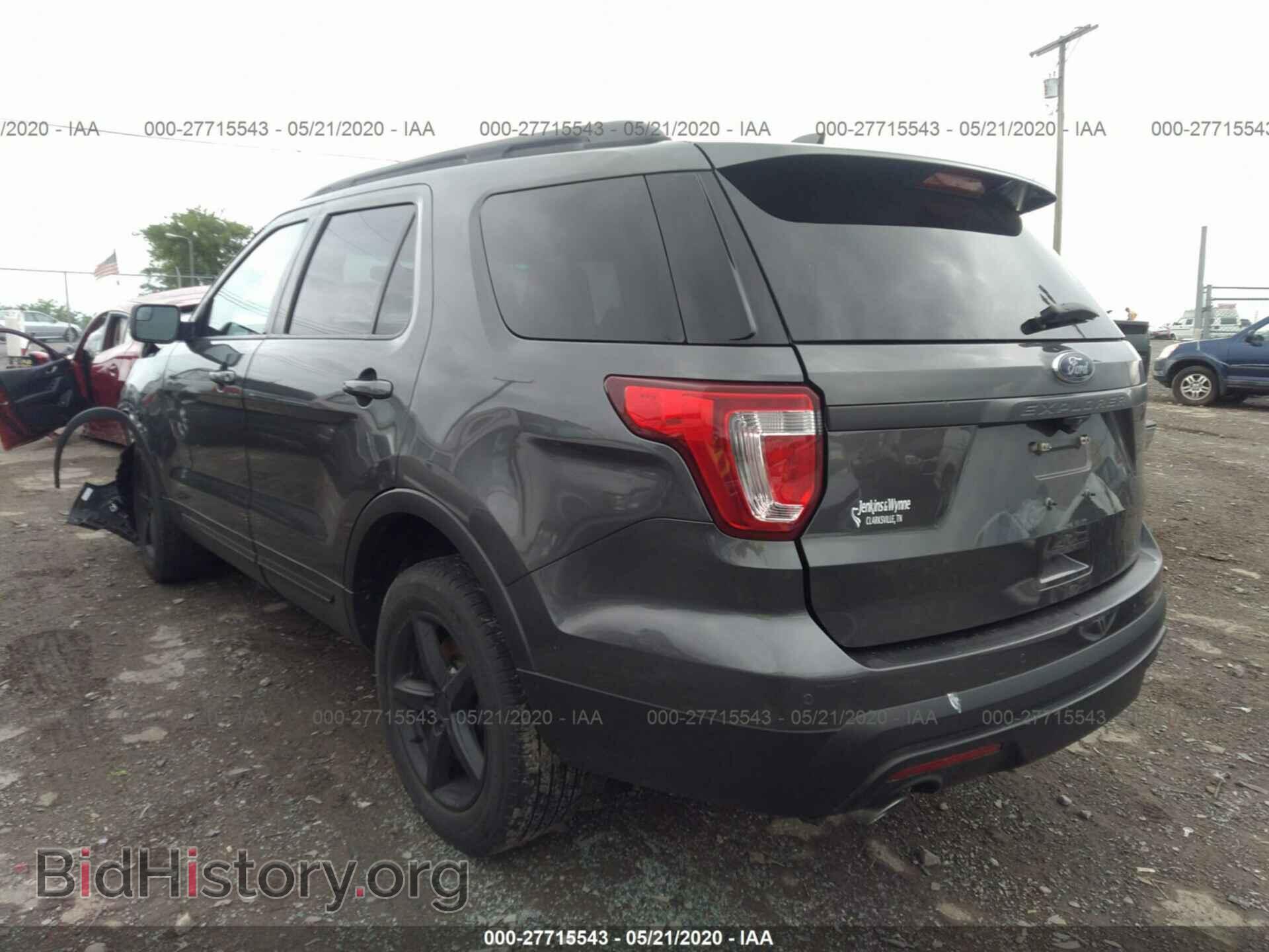 2017 FORD EXPLORER - VIN: 1FM5K8D86HGA09721 - Photo 3