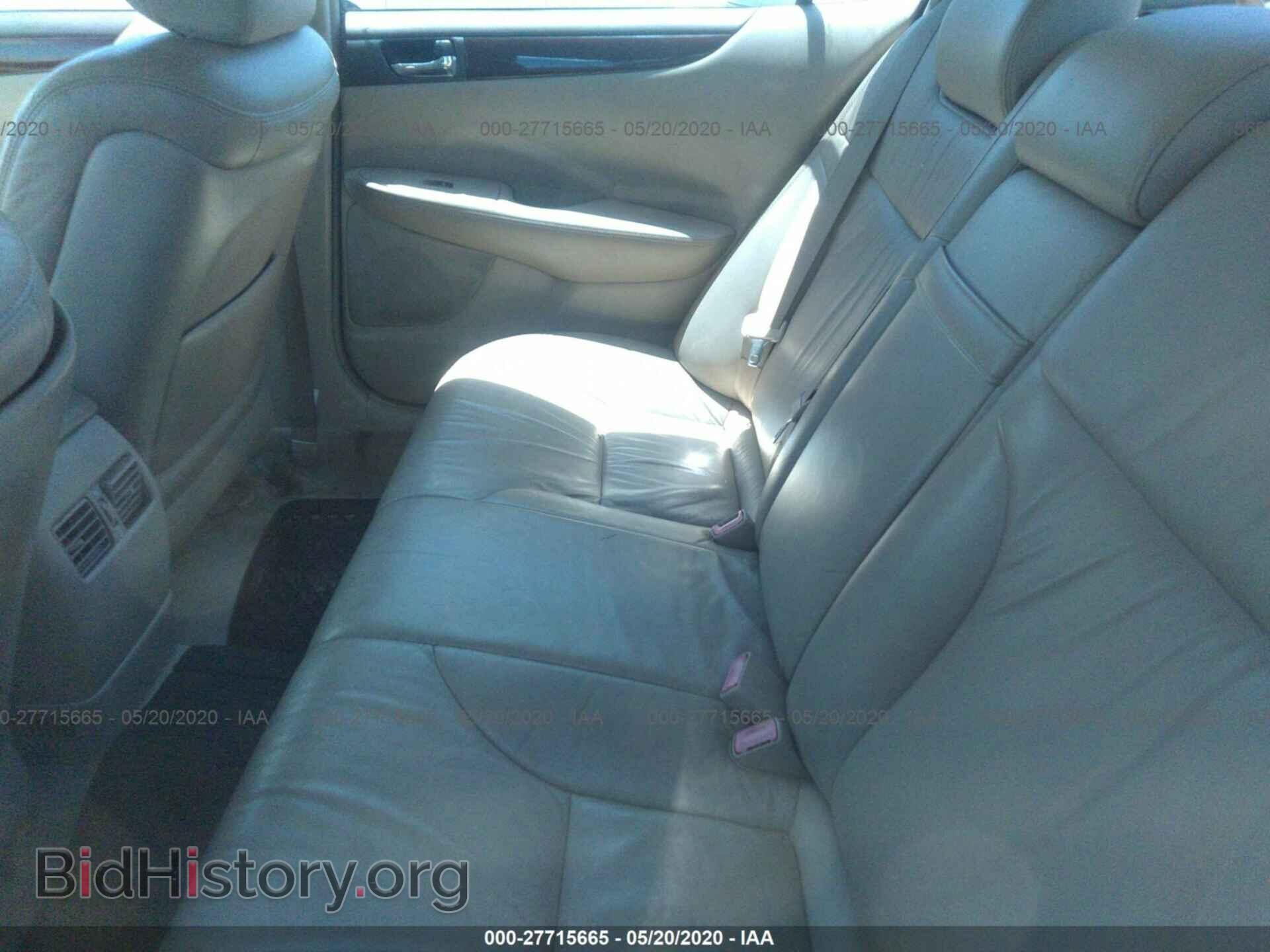2004 LEXUS ES - VIN: JTHBA30G645021074 - Фото 8