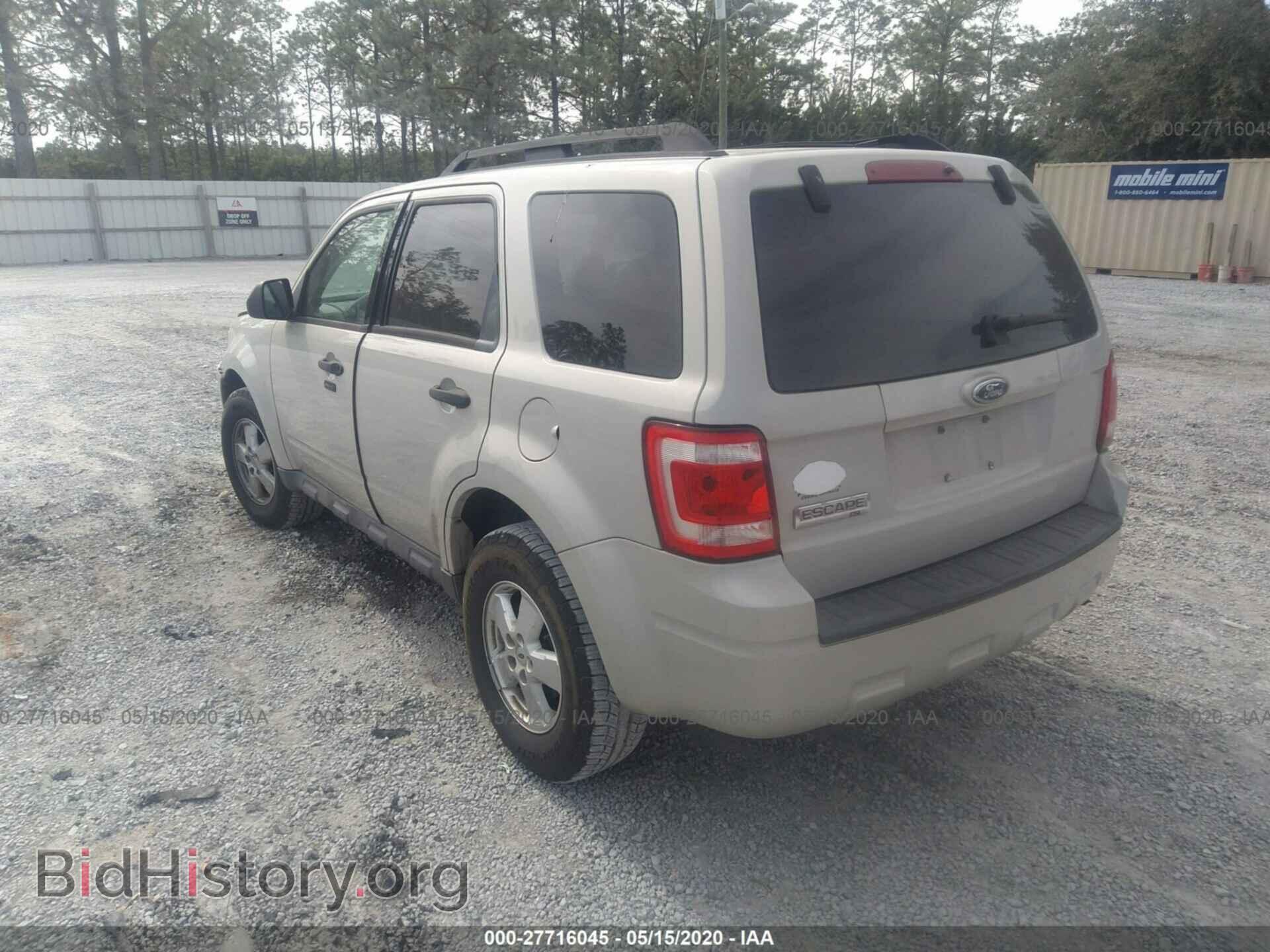 2009 FORD ESCAPE - VIN: 1FMCU03779KB34107 - Фото 3