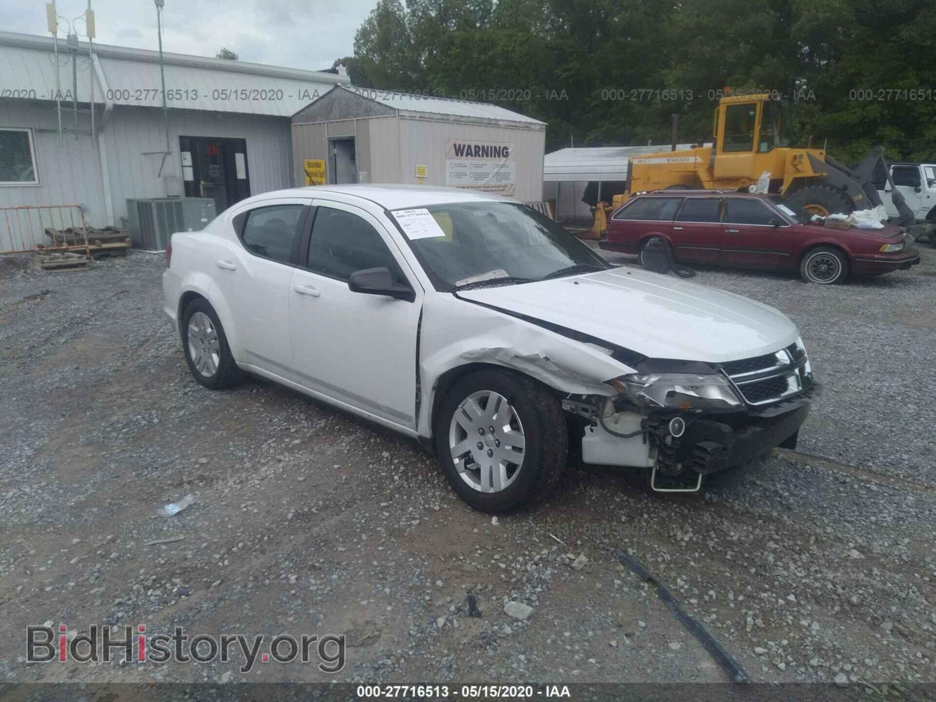 Photo 1B3BD4FB6BN608626 - DODGE AVENGER 2011