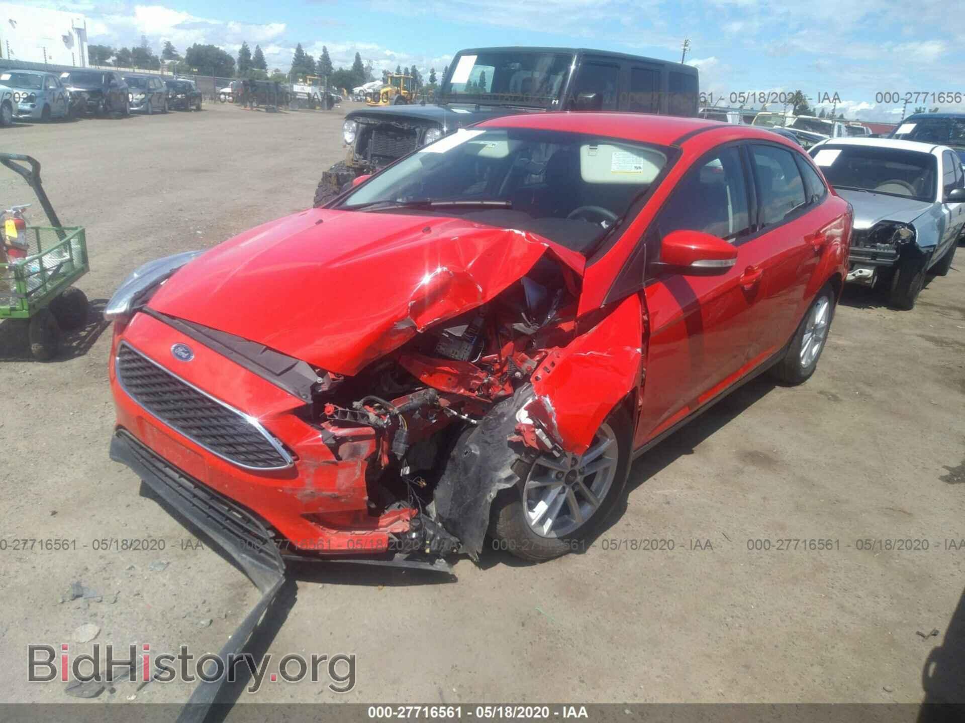 2016 FORD FOCUS - VIN: 1FADP3F25GL315642 - Фото 2