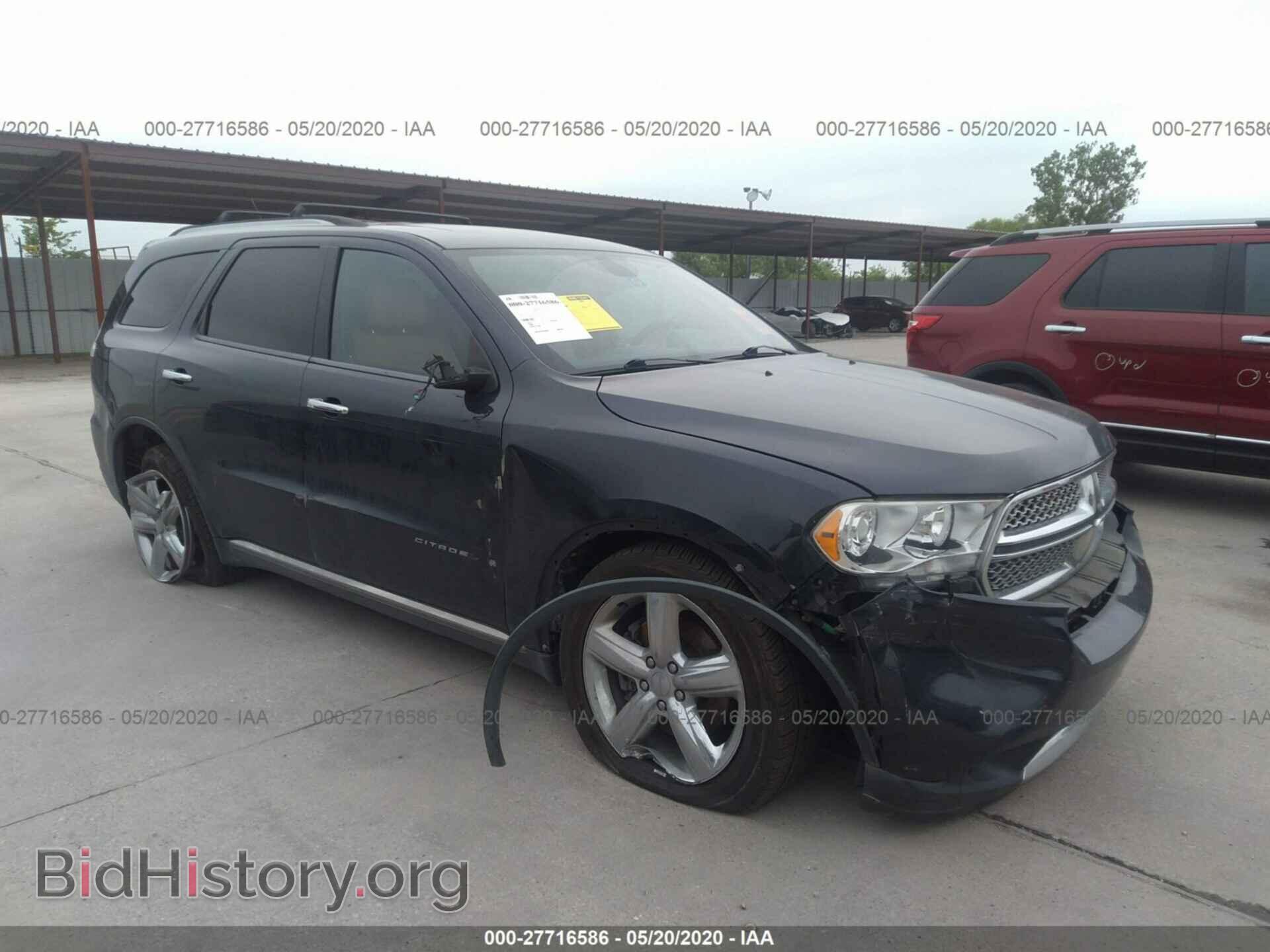 Photo 1C4SDHET2CC260109 - DODGE DURANGO 2012