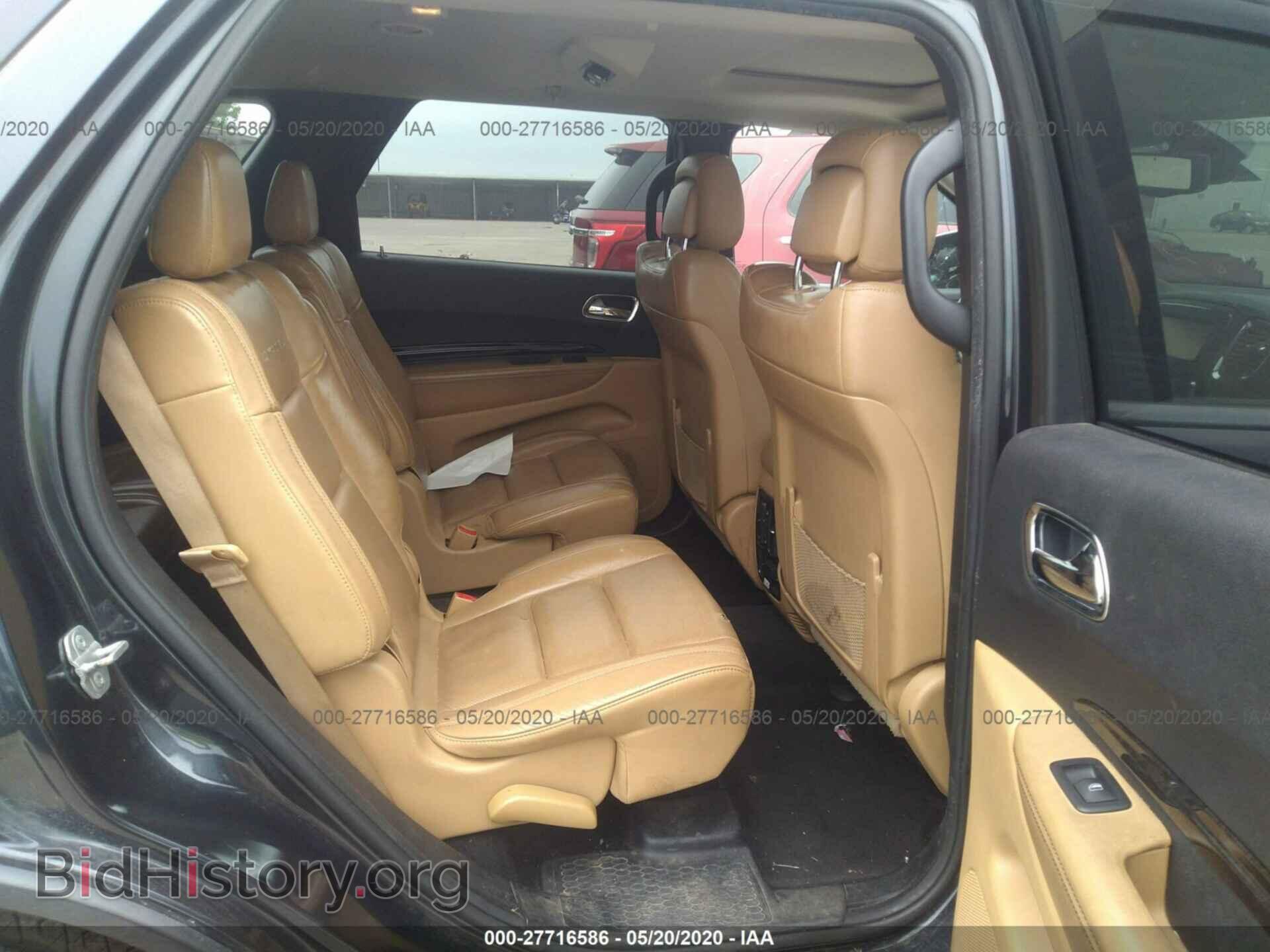 2012 DODGE DURANGO - VIN: 1C4SDHET2CC260109 - Photo 8