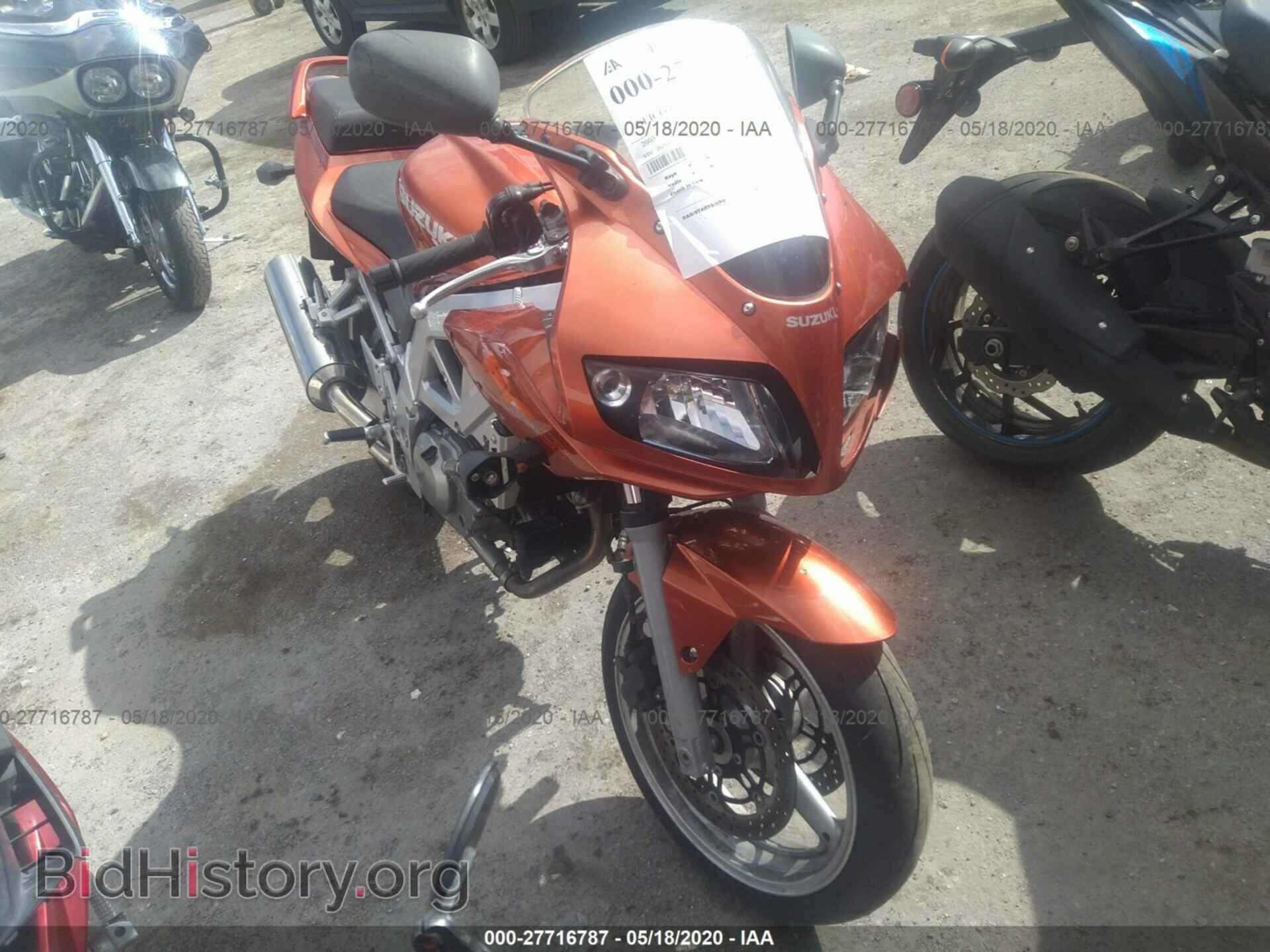 Photo JS1VP53AX32104792 - SUZUKI SV650 2003