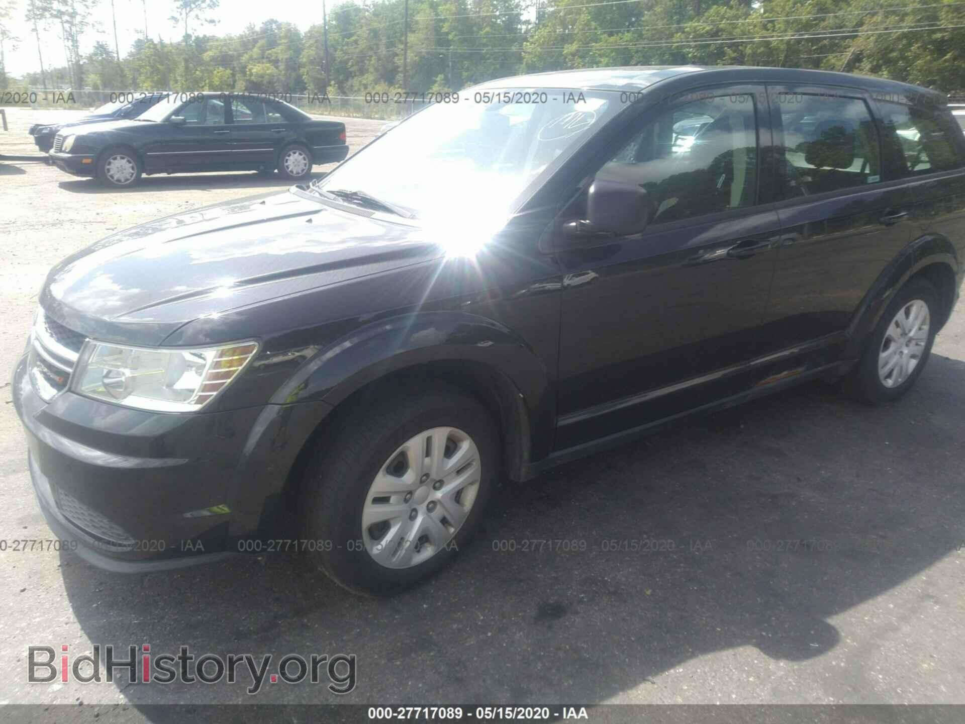 2013 DODGE JOURNEY - VIN: 3C4PDCAB6DT723025 - Фото 2