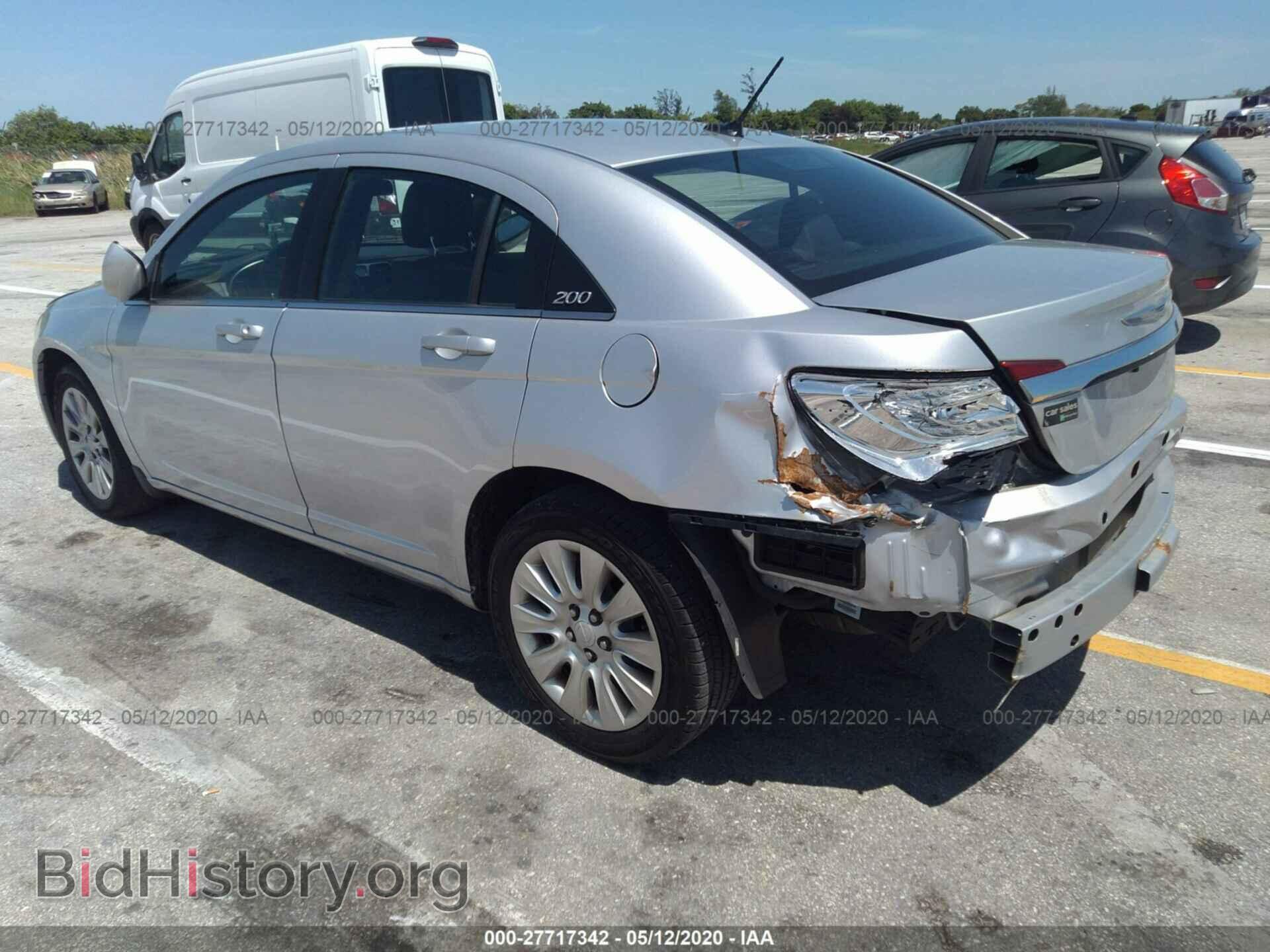 2012 CHRYSLER 200 - VIN: 1C3CCBAB8CN320713 - Фото 3
