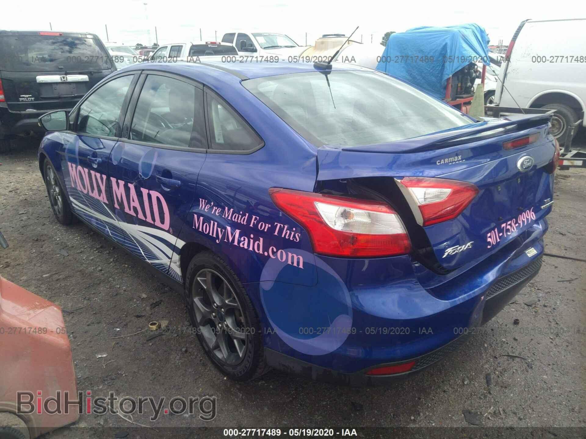 2013 FORD FOCUS - VIN: 1FADP3F27DL314374 - Фото 3