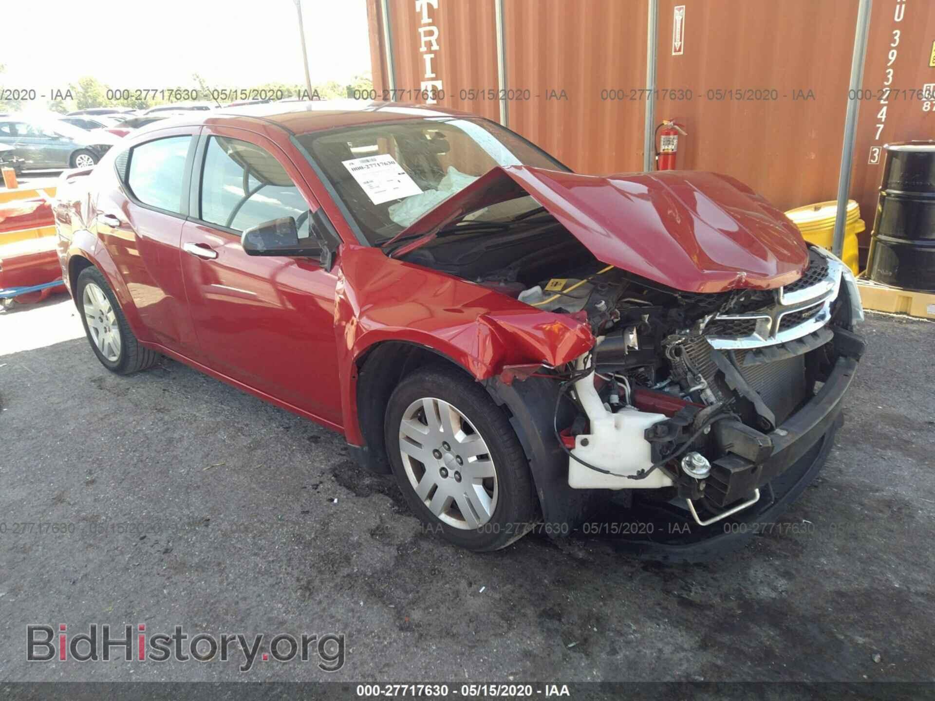 Photo 1C3CDZAB2DN590527 - DODGE AVENGER 2013