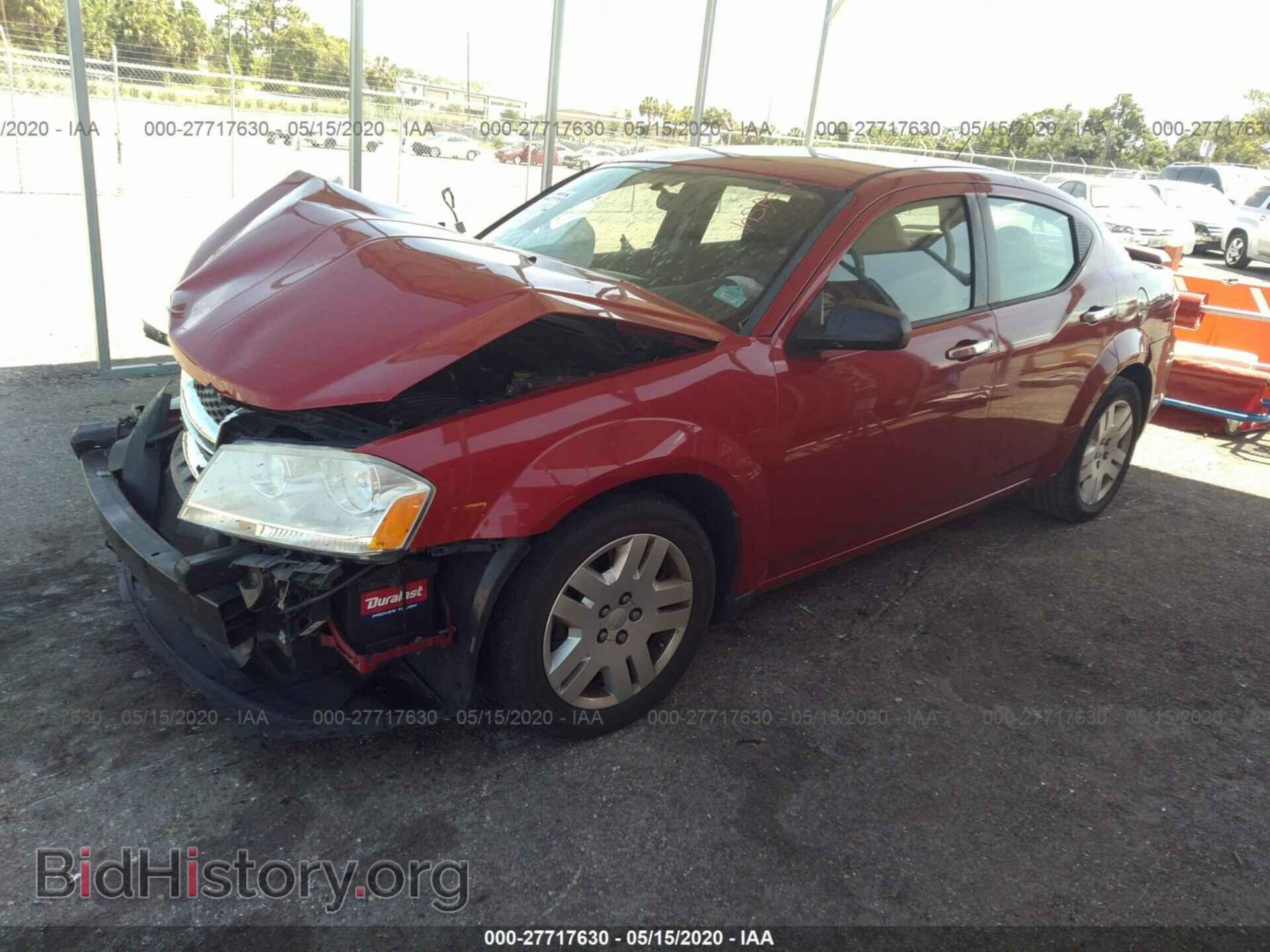 2013 DODGE AVENGER - VIN: 1C3CDZAB2DN590527 - Фото 2