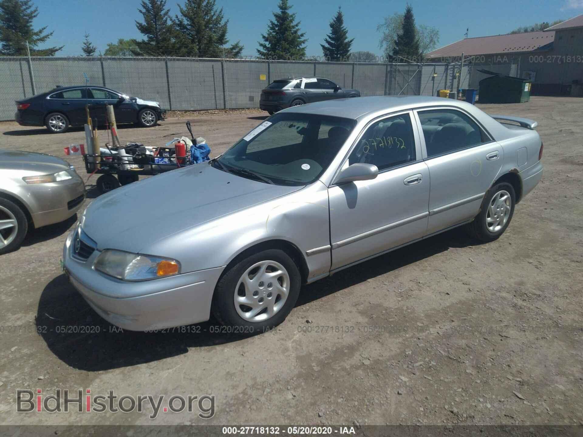 2000 MAZDA 626 - VIN: 1YVGF22D7Y5141455 - Фото 2