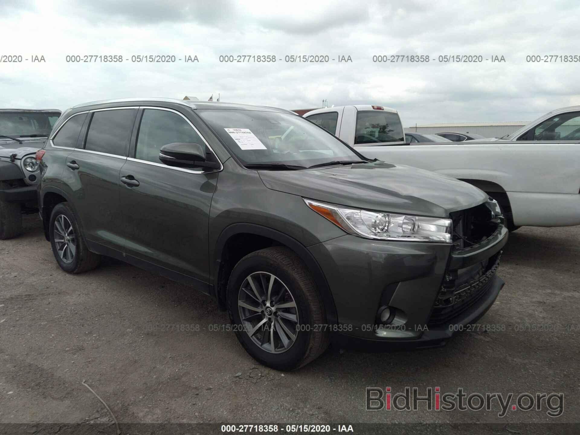 Photo 5TDJZRFH3KS969660 - TOYOTA HIGHLANDER 2019