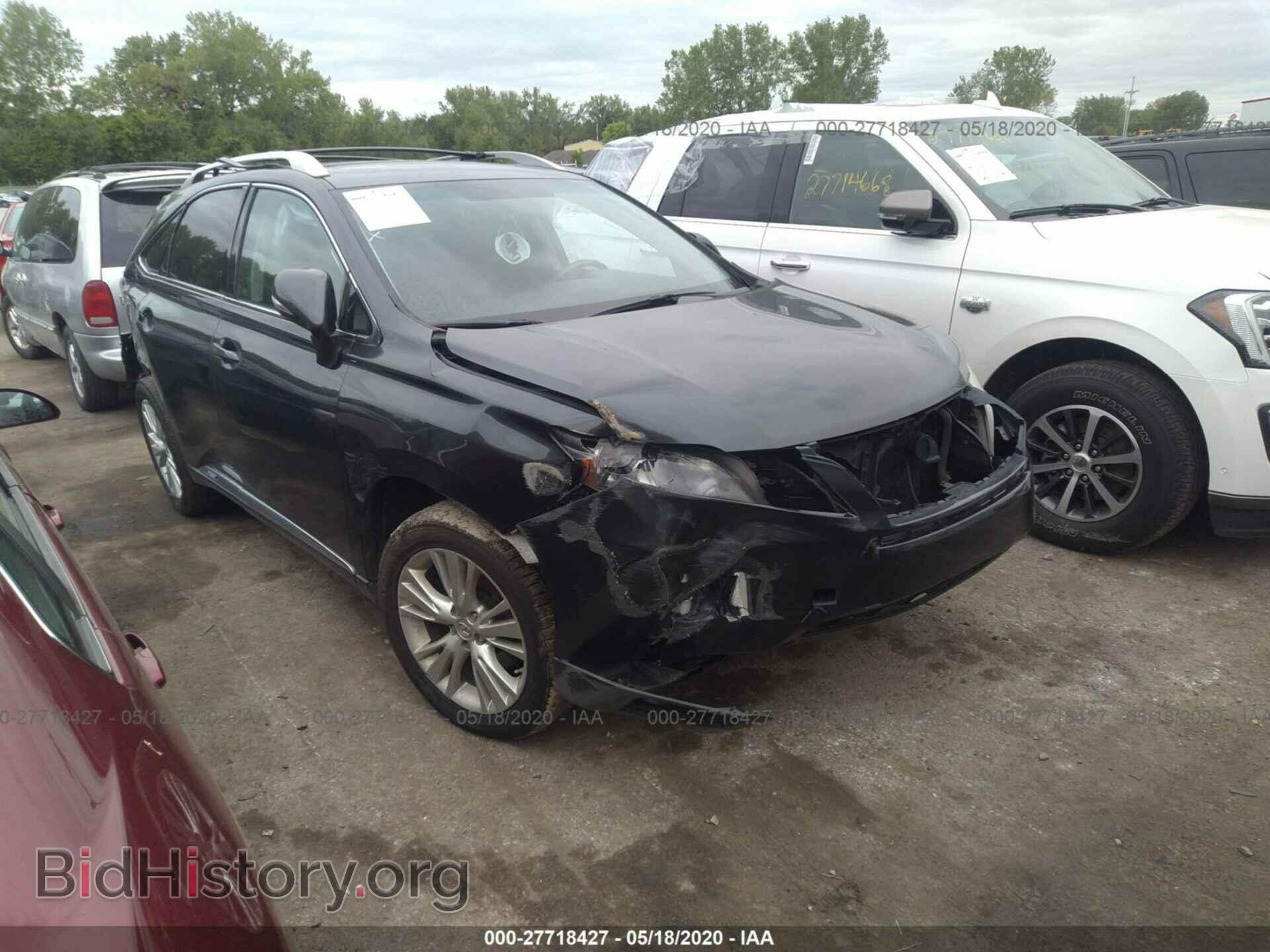 Фотография JTJBC1BA2B2418687 - LEXUS RX 450H 2011