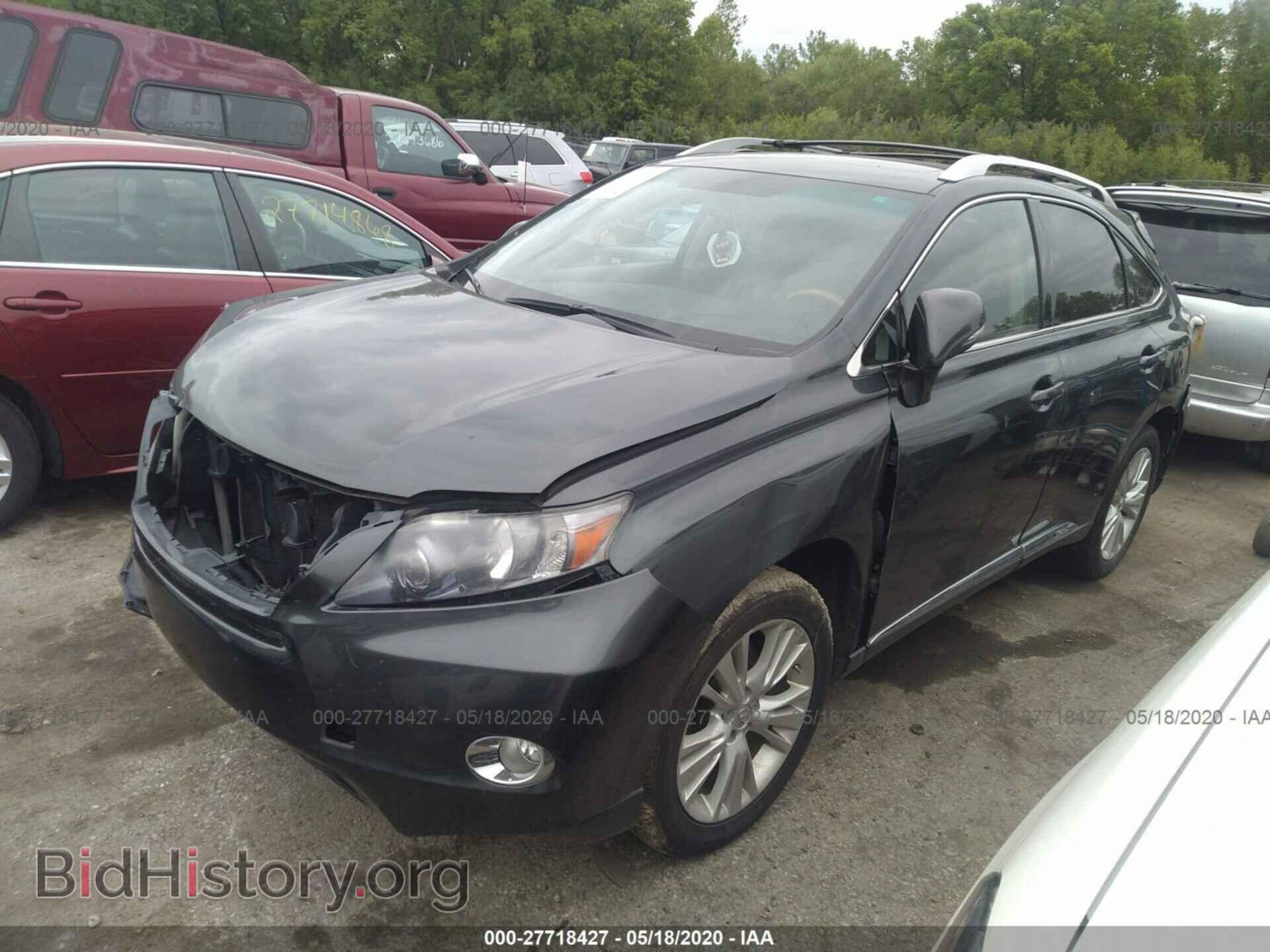 2011 LEXUS RX 450H - VIN: JTJBC1BA2B2418687 - Фото 2
