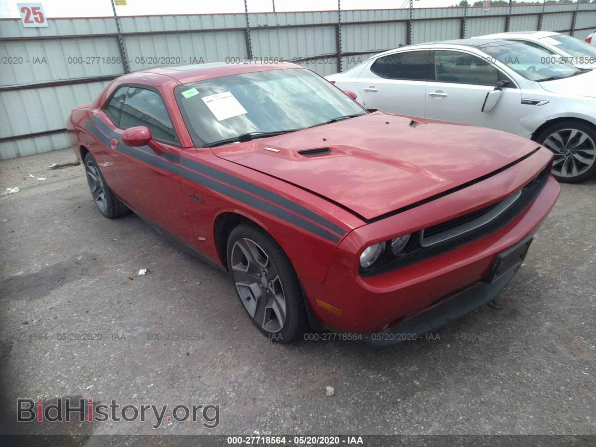 Photo 2C3CDYBT8CH174989 - DODGE CHALLENGER 2012