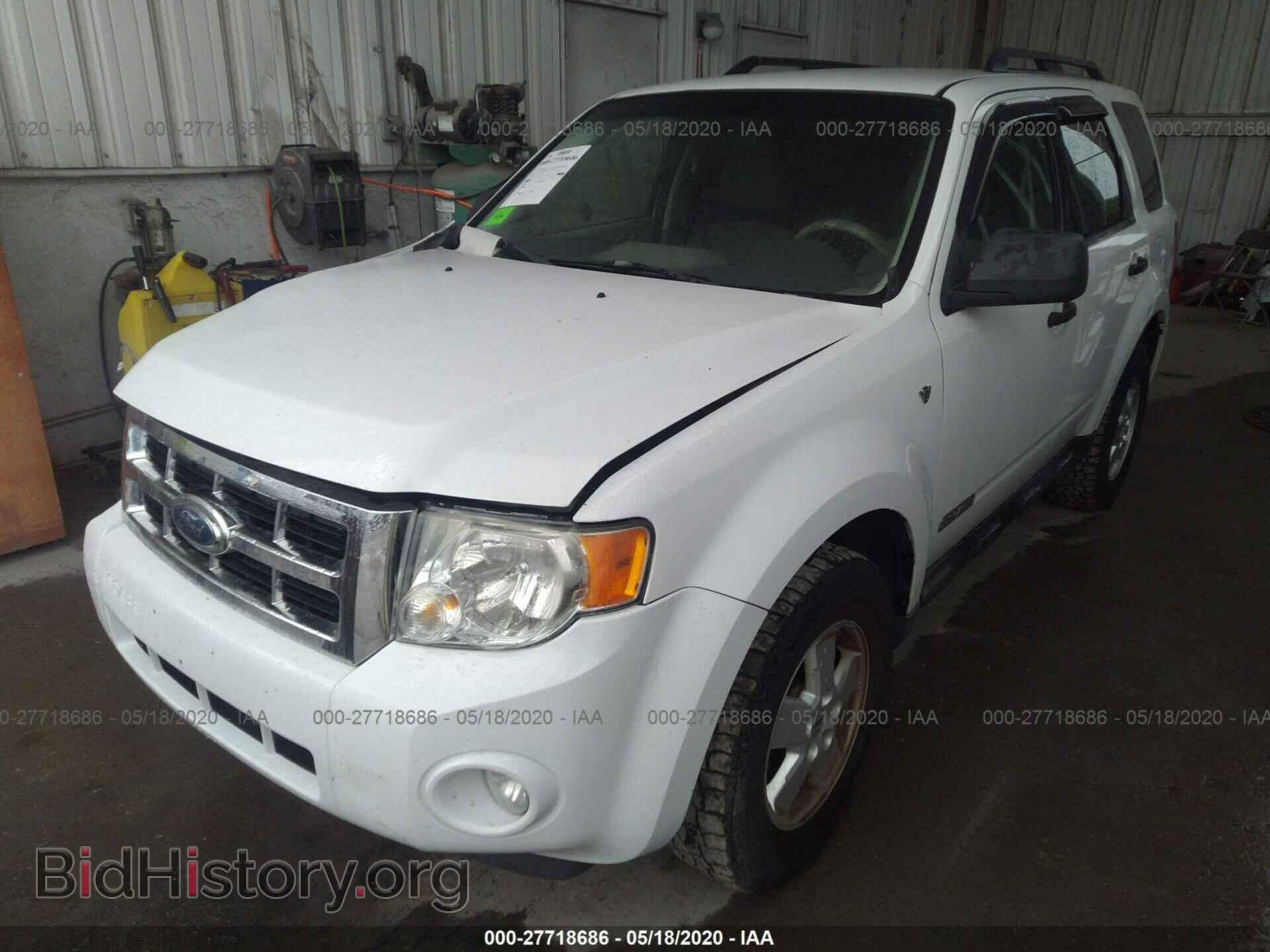 2008 FORD ESCAPE - VIN: 1FMCU93158KC14357 - Photo 2