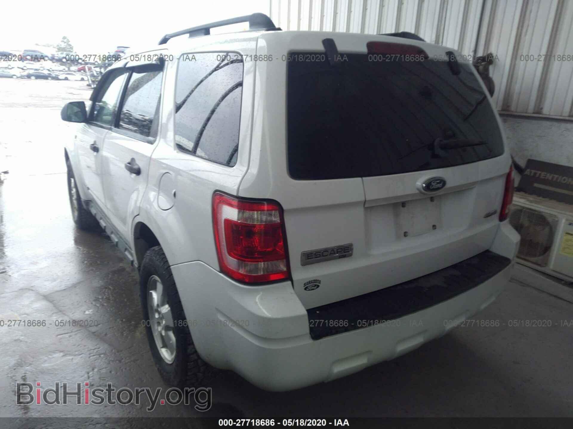 2008 FORD ESCAPE - VIN: 1FMCU93158KC14357 - Photo 3