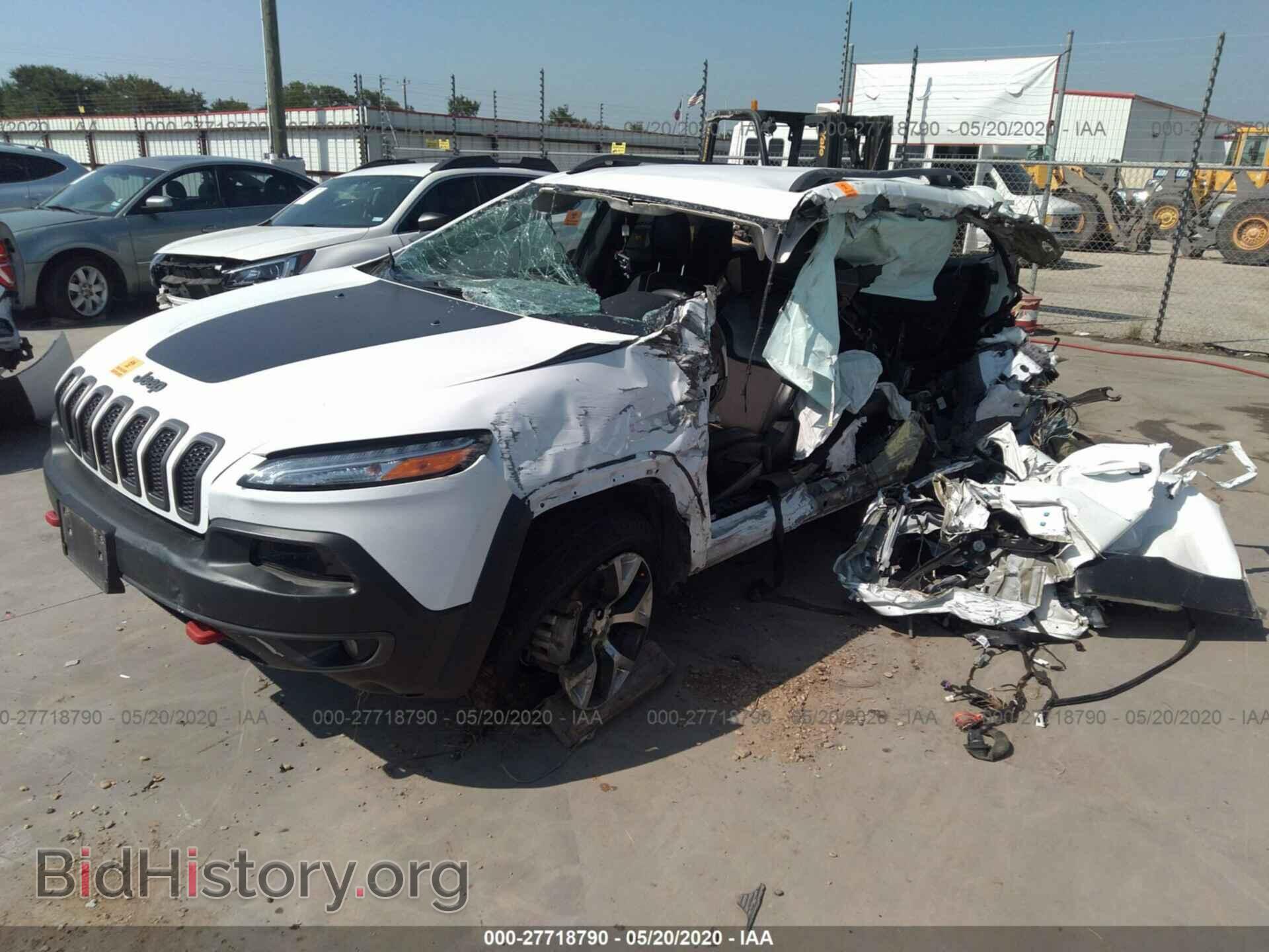 2016 JEEP CHEROKEE - VIN: 1C4PJMBS8GW154349 - Фото 2