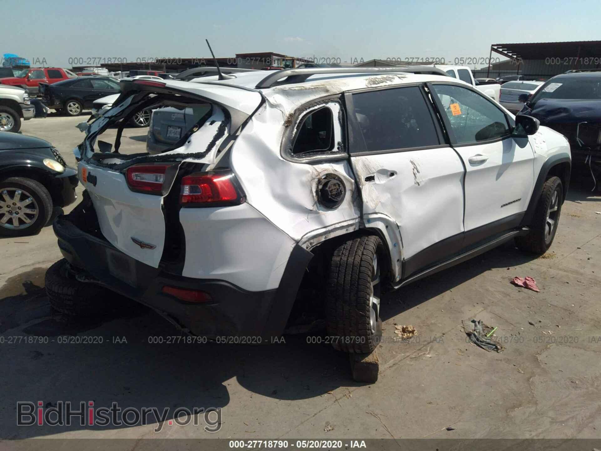 2016 JEEP CHEROKEE - VIN: 1C4PJMBS8GW154349 - Фото 4