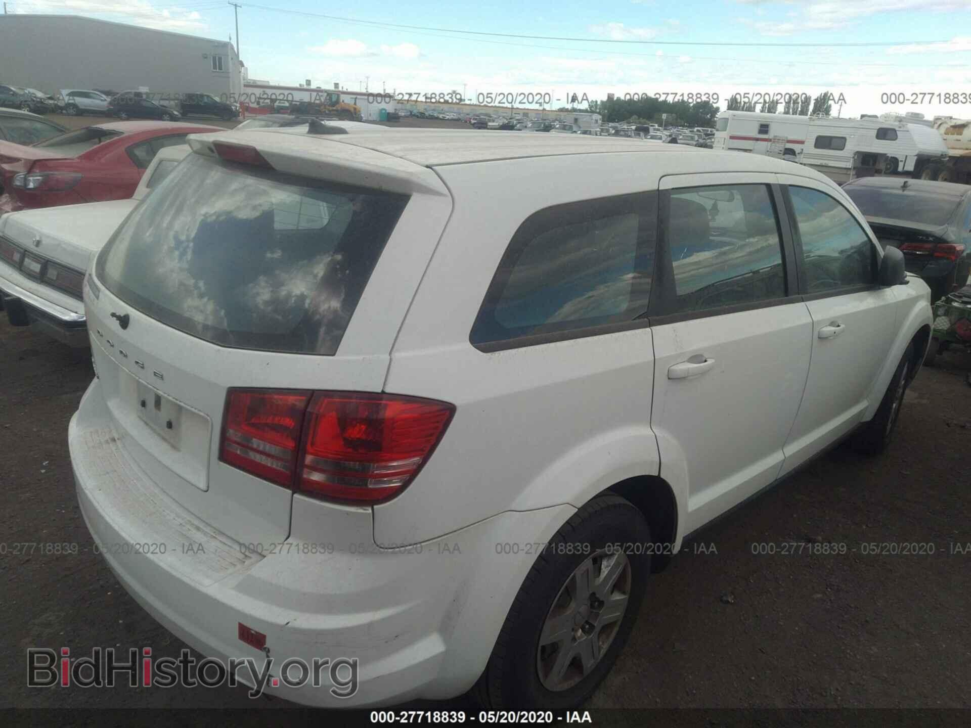 2012 DODGE JOURNEY - VIN: 3C4PDCAB8CT296848 - Фото 4