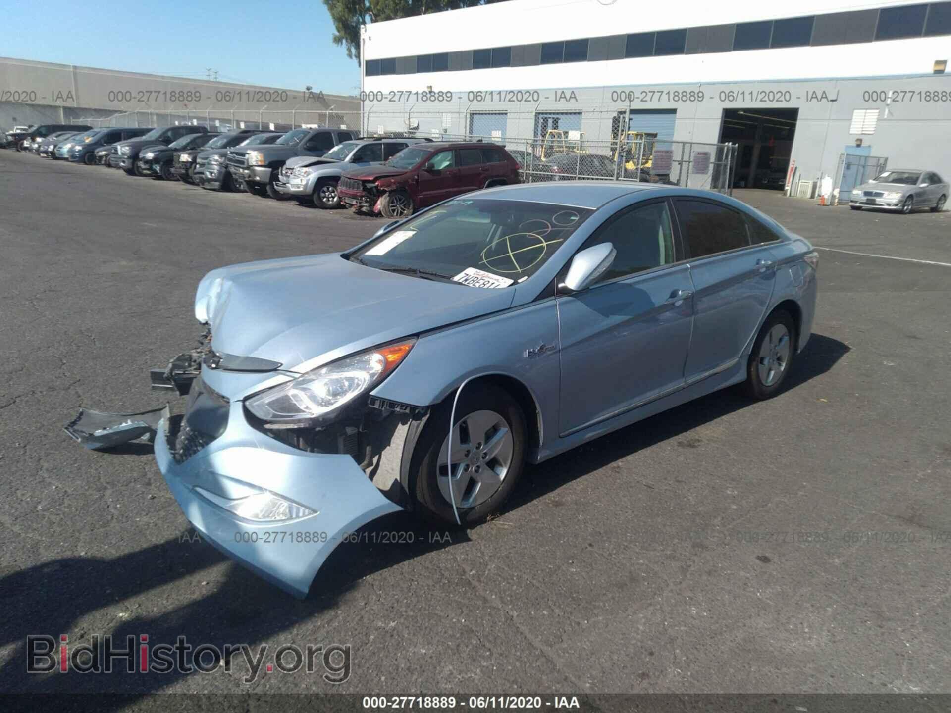 2012 HYUNDAI SONATA - VIN: KMHEC4A44CA047144 - Фото 2