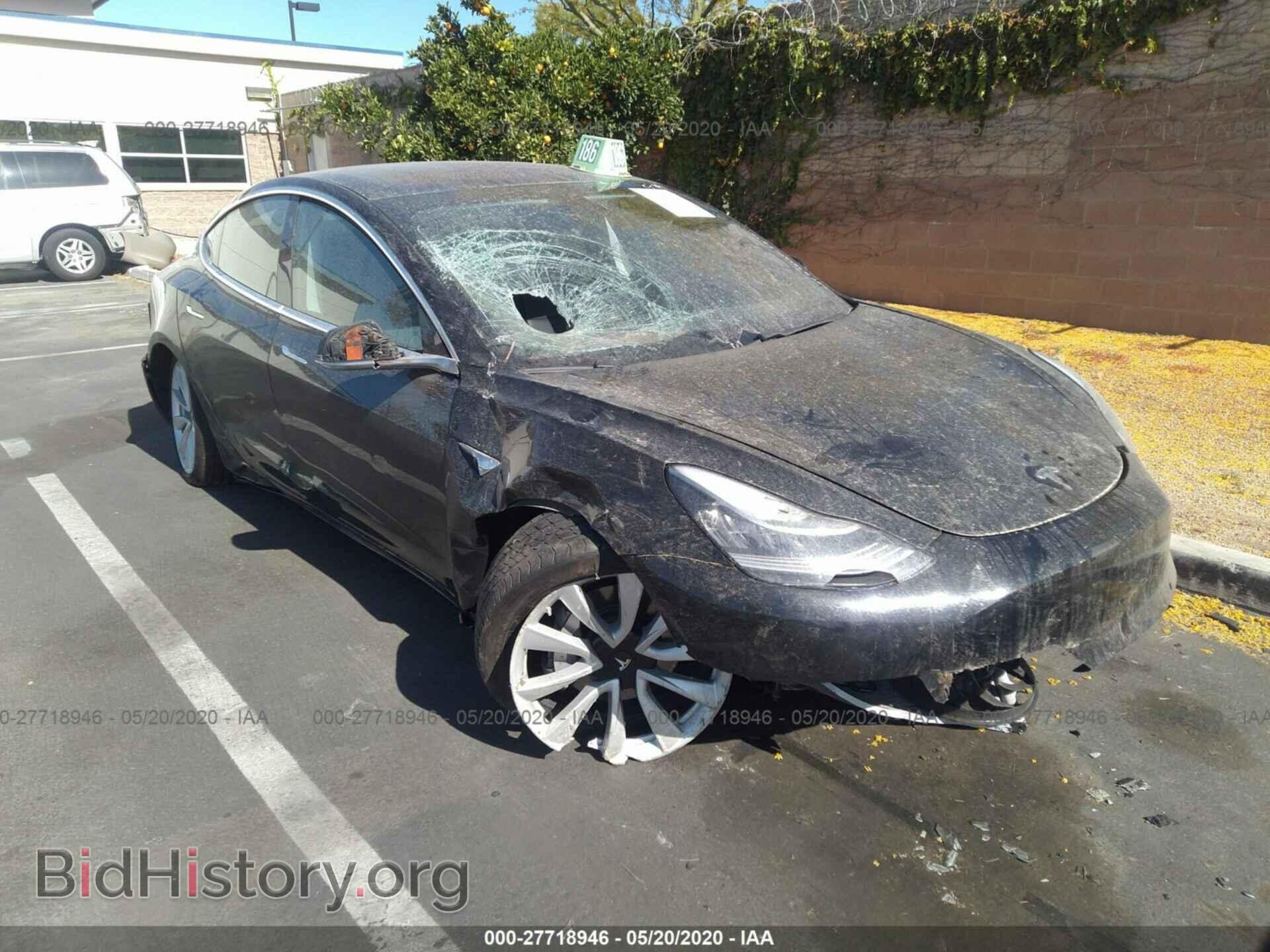 Photo 5YJ3E1EAXJF009331 - TESLA MODEL 3 2018