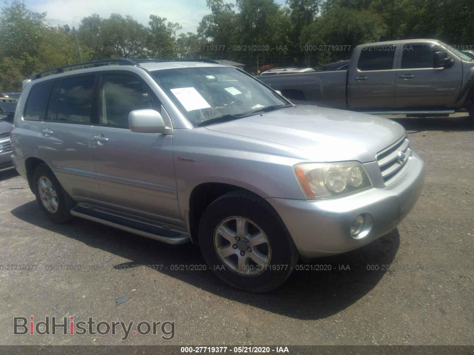 Фотография JTEGF21A220060182 - TOYOTA HIGHLANDER 2002