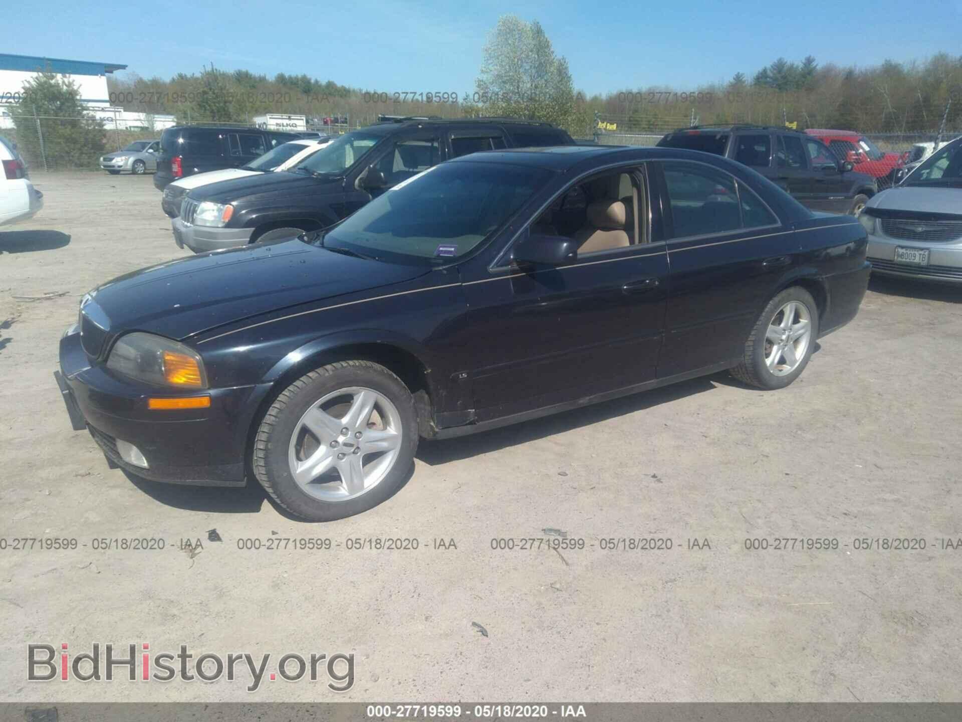 2000 LINCOLN LS - VIN: 1LNHM86S9YY885841 - Фото 2