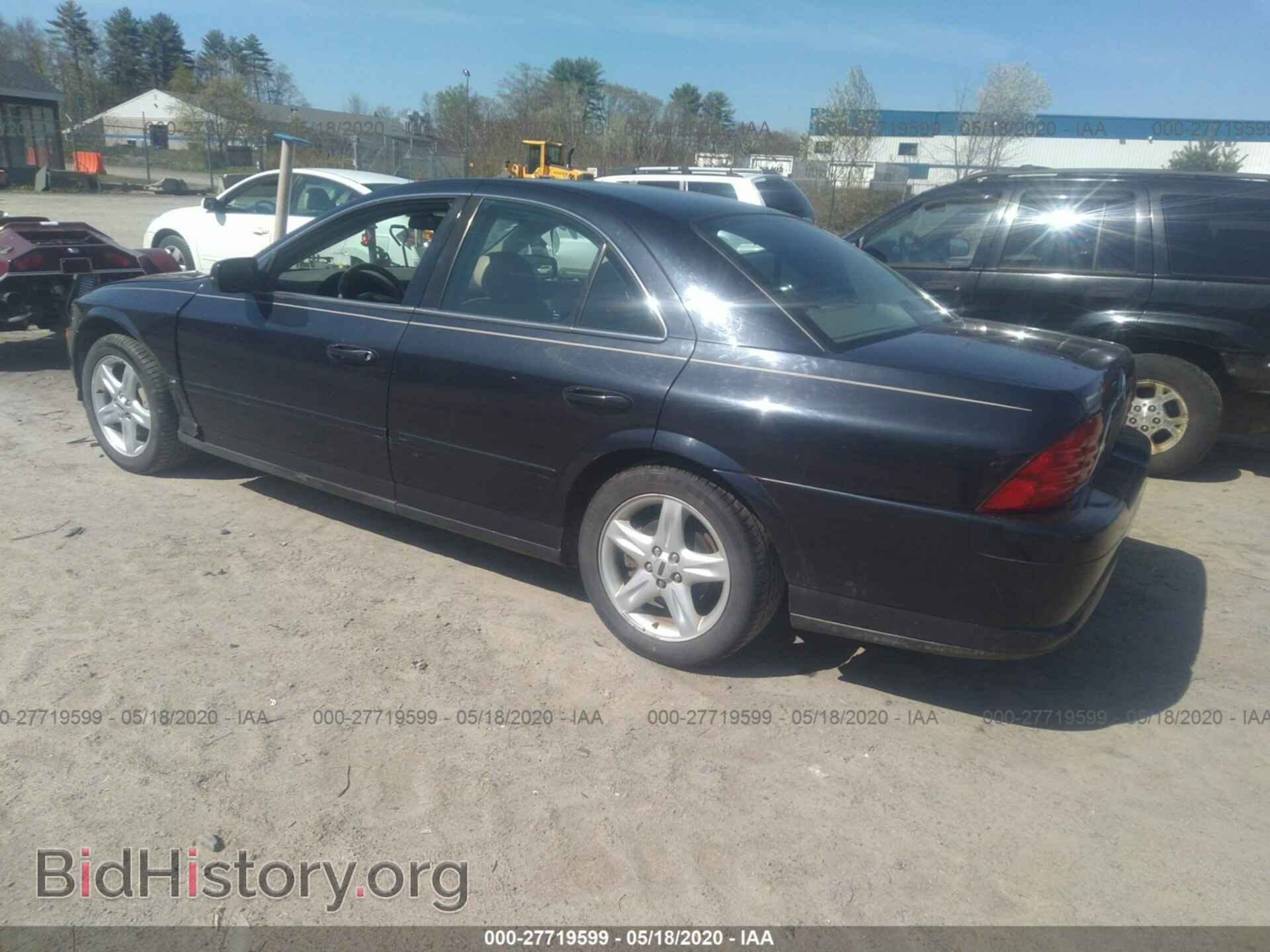 2000 LINCOLN LS - VIN: 1LNHM86S9YY885841 - Фото 3