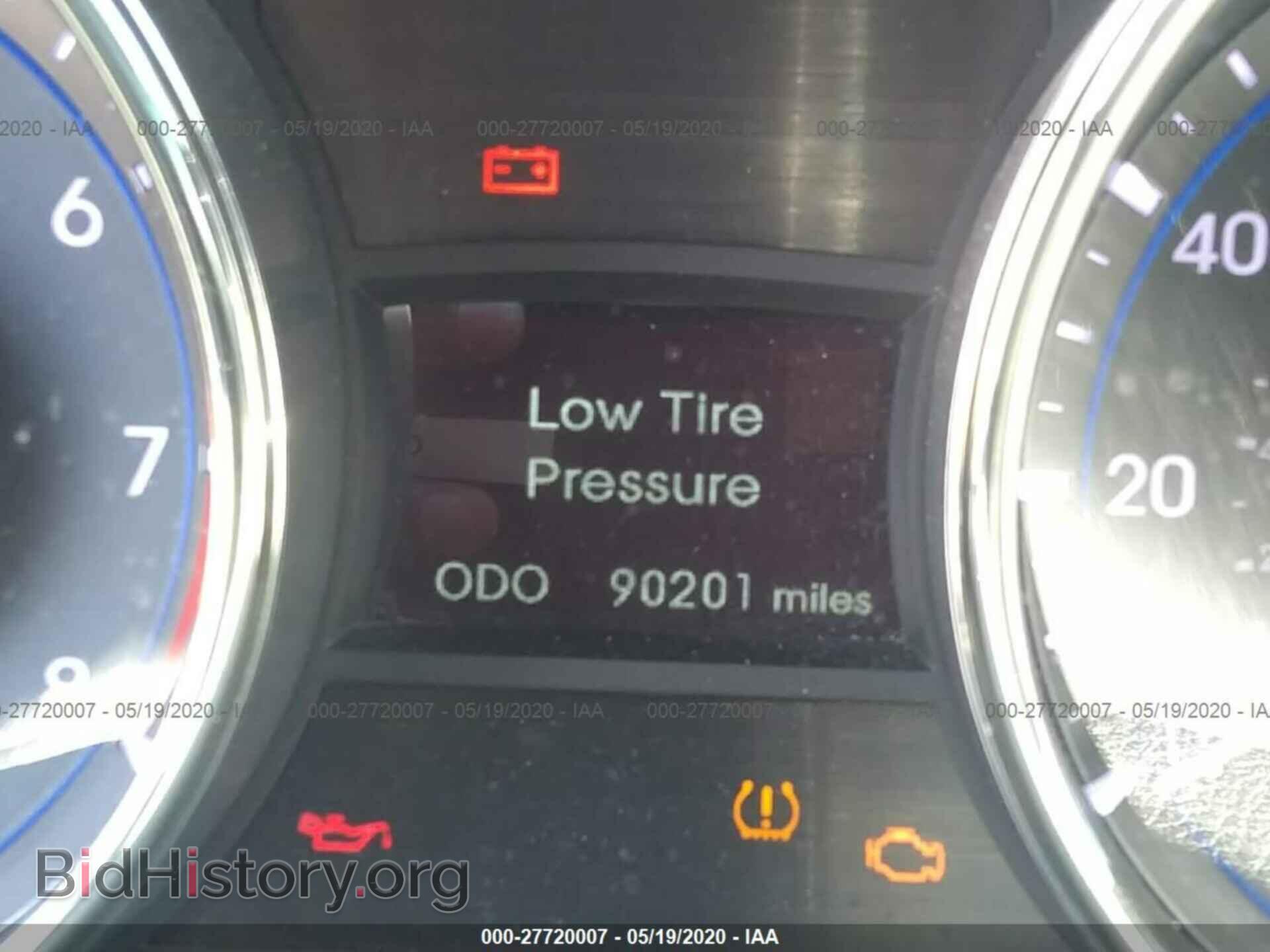 2012 HYUNDAI SONATA - VIN: 5NPEB4AC0CH370467 - Фото 7