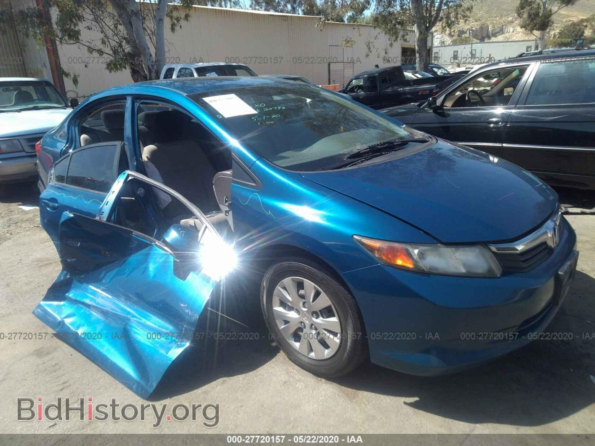 Фотография 19XFB2F59CE362875 - HONDA CIVIC 2012