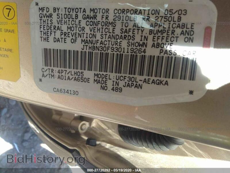 2003 Lexus LS (VIN JTHBN30F930119264) — photo 9 of 11